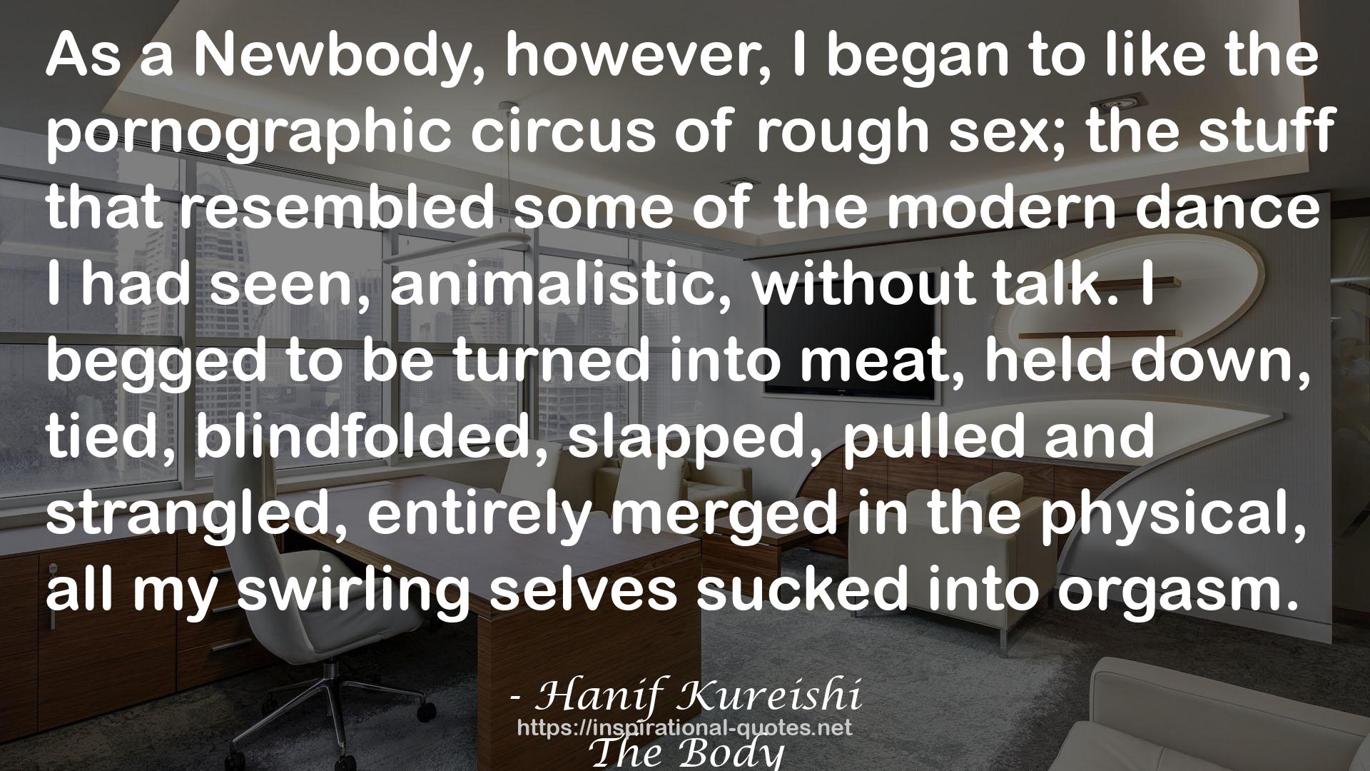 Hanif Kureishi QUOTES