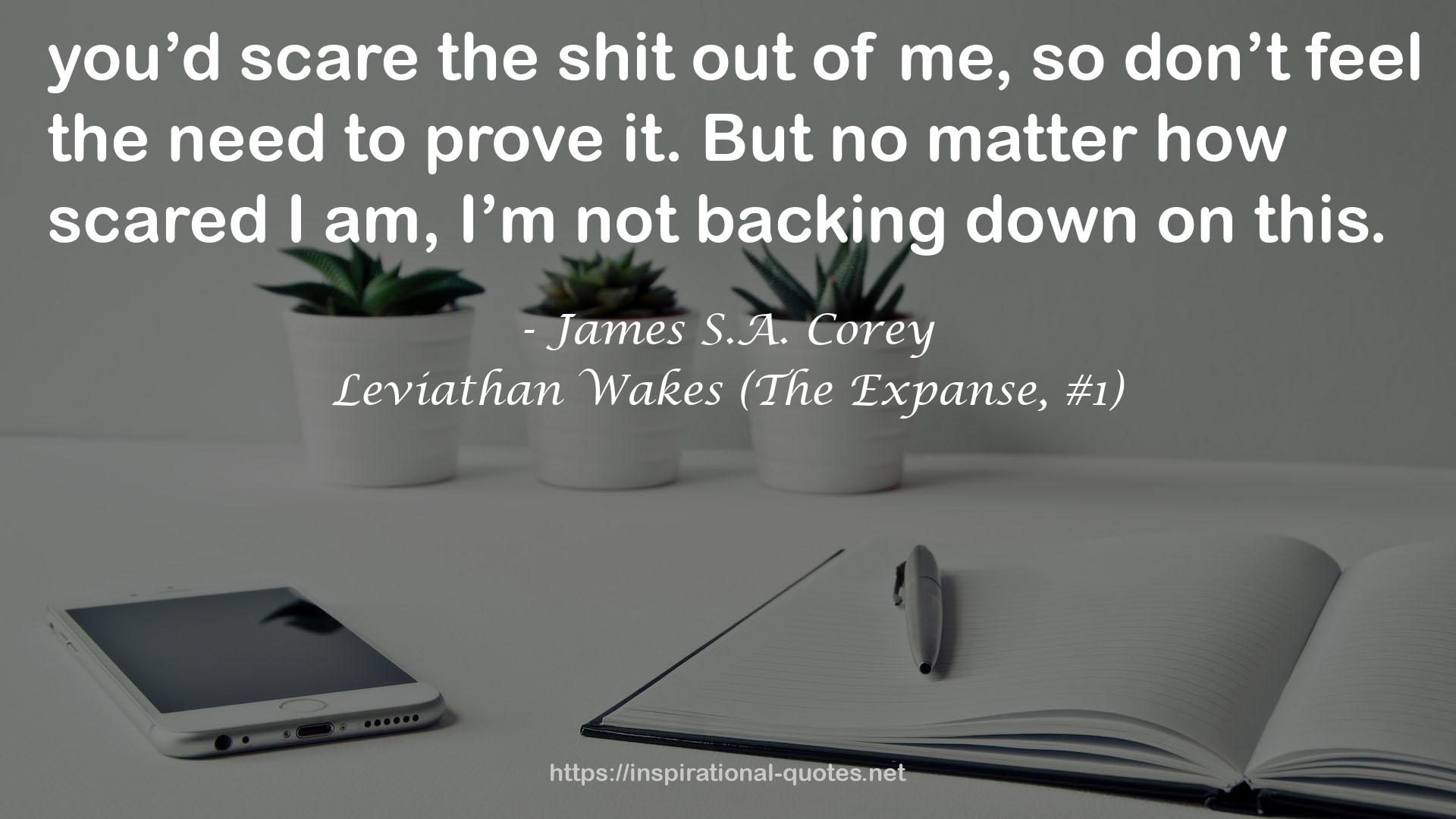 Leviathan Wakes (The Expanse, #1) QUOTES