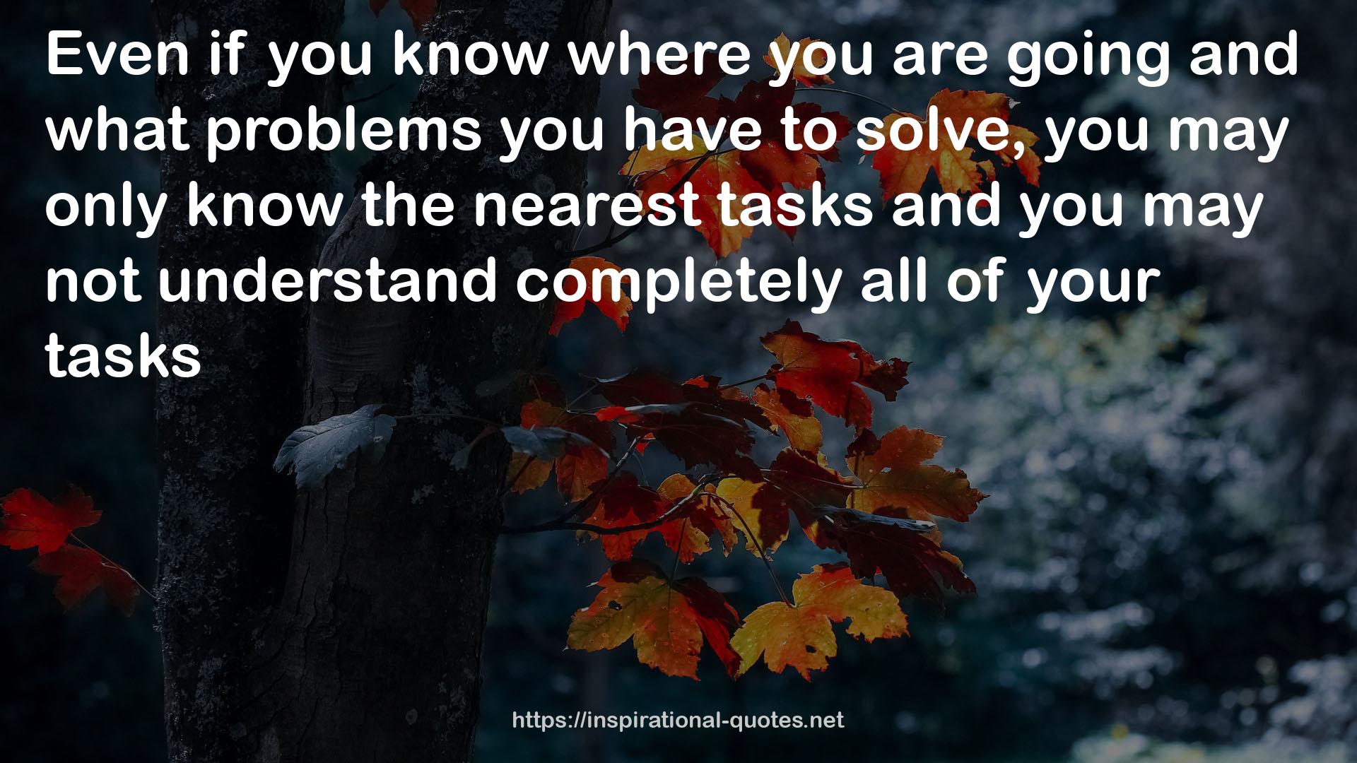 what problems  QUOTES