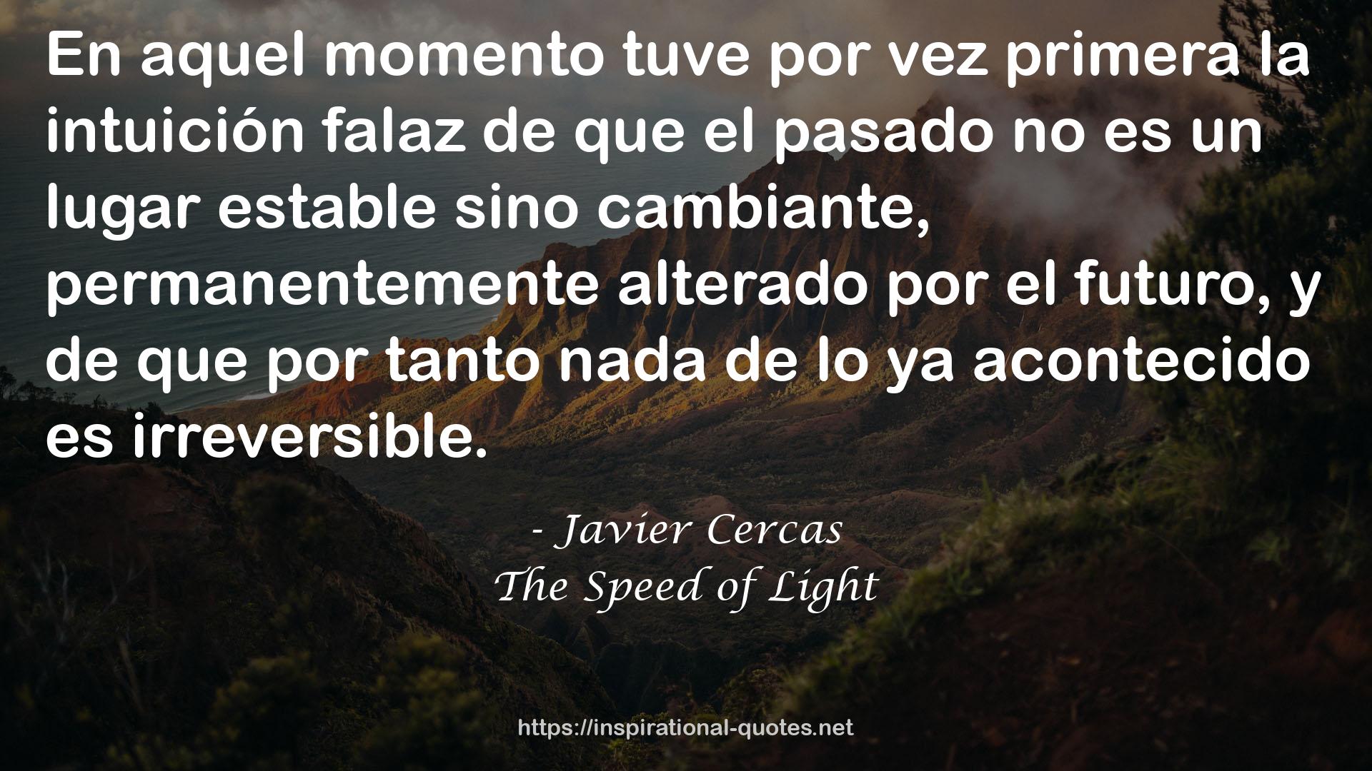 The Speed of Light QUOTES