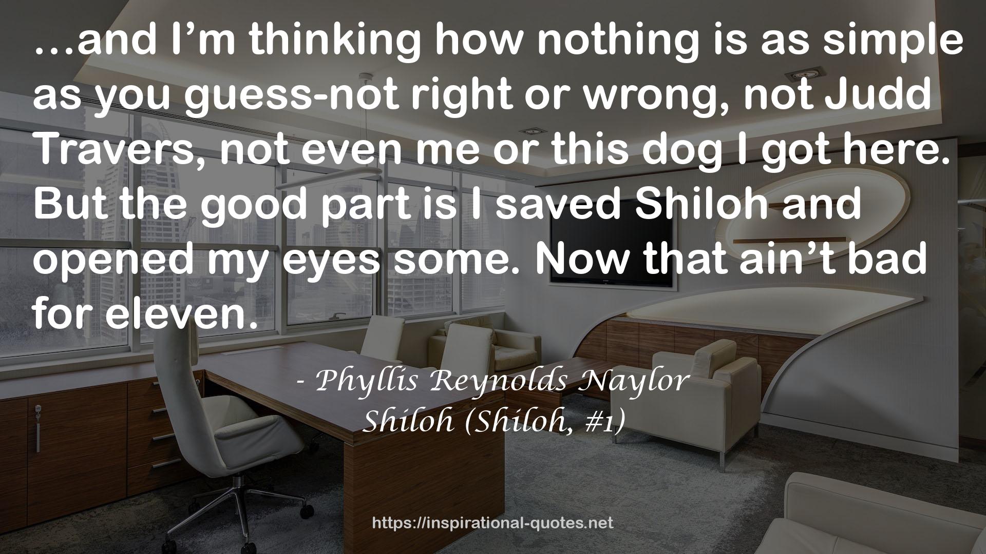 Shiloh (Shiloh, #1) QUOTES