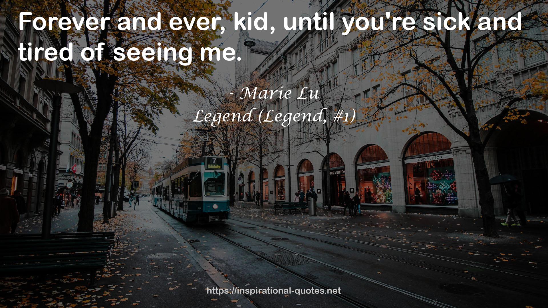 Legend (Legend, #1) QUOTES