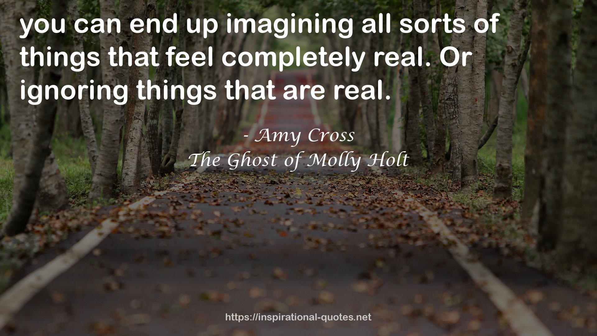 The Ghost of Molly Holt QUOTES