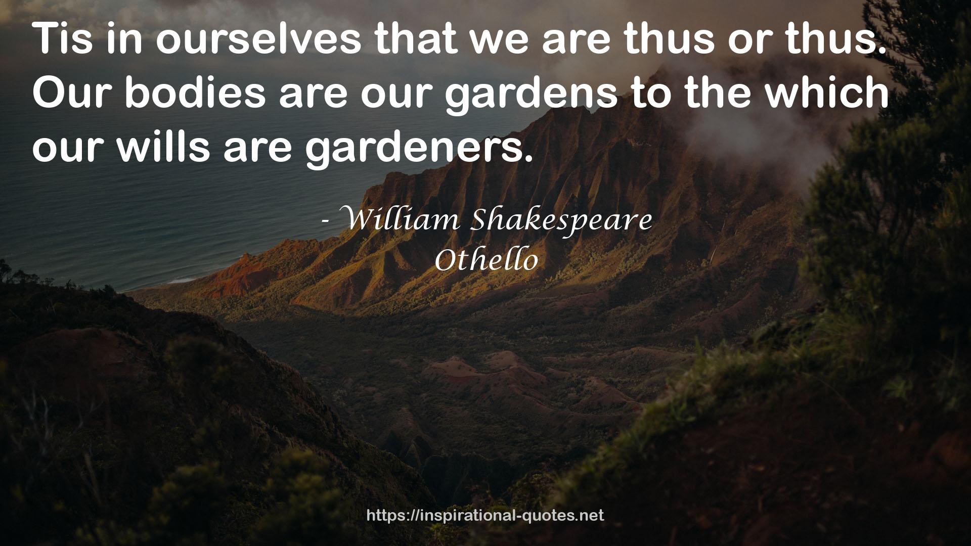 our gardens  QUOTES