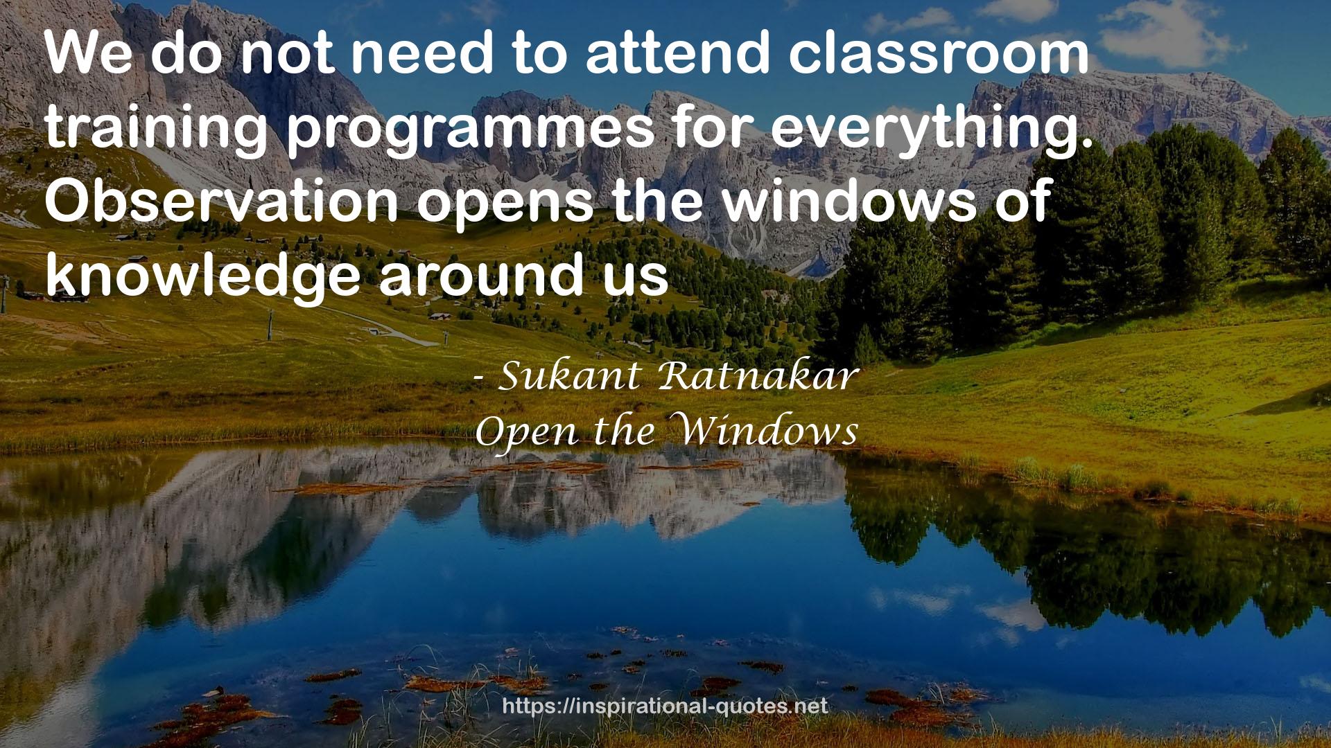 classroom training programmes  QUOTES