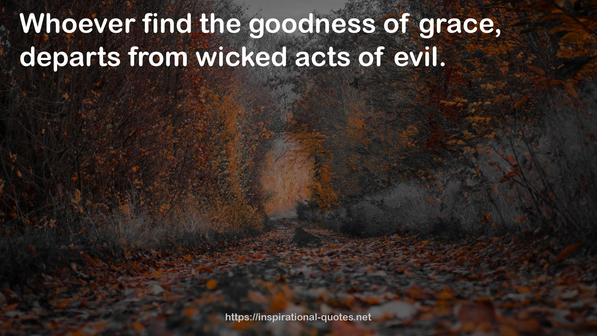wicked acts  QUOTES