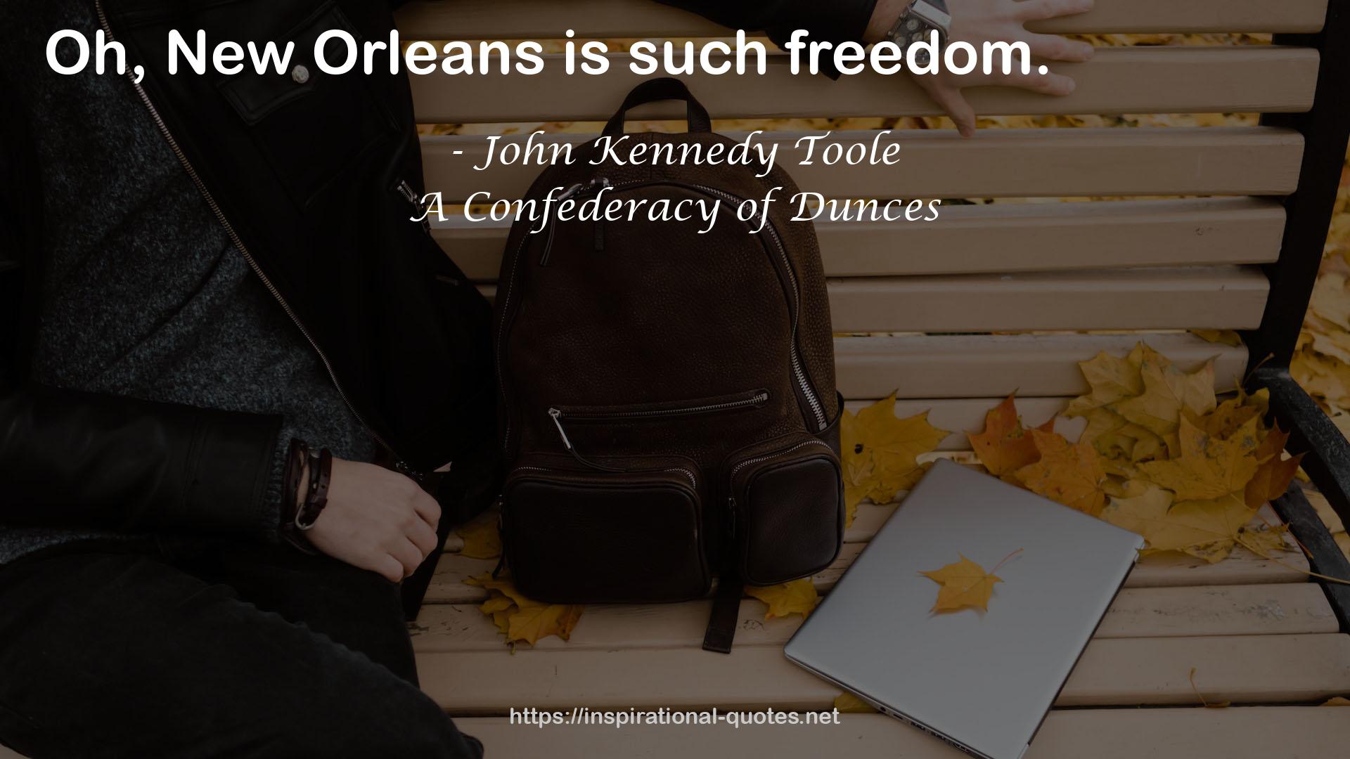 John Kennedy Toole QUOTES