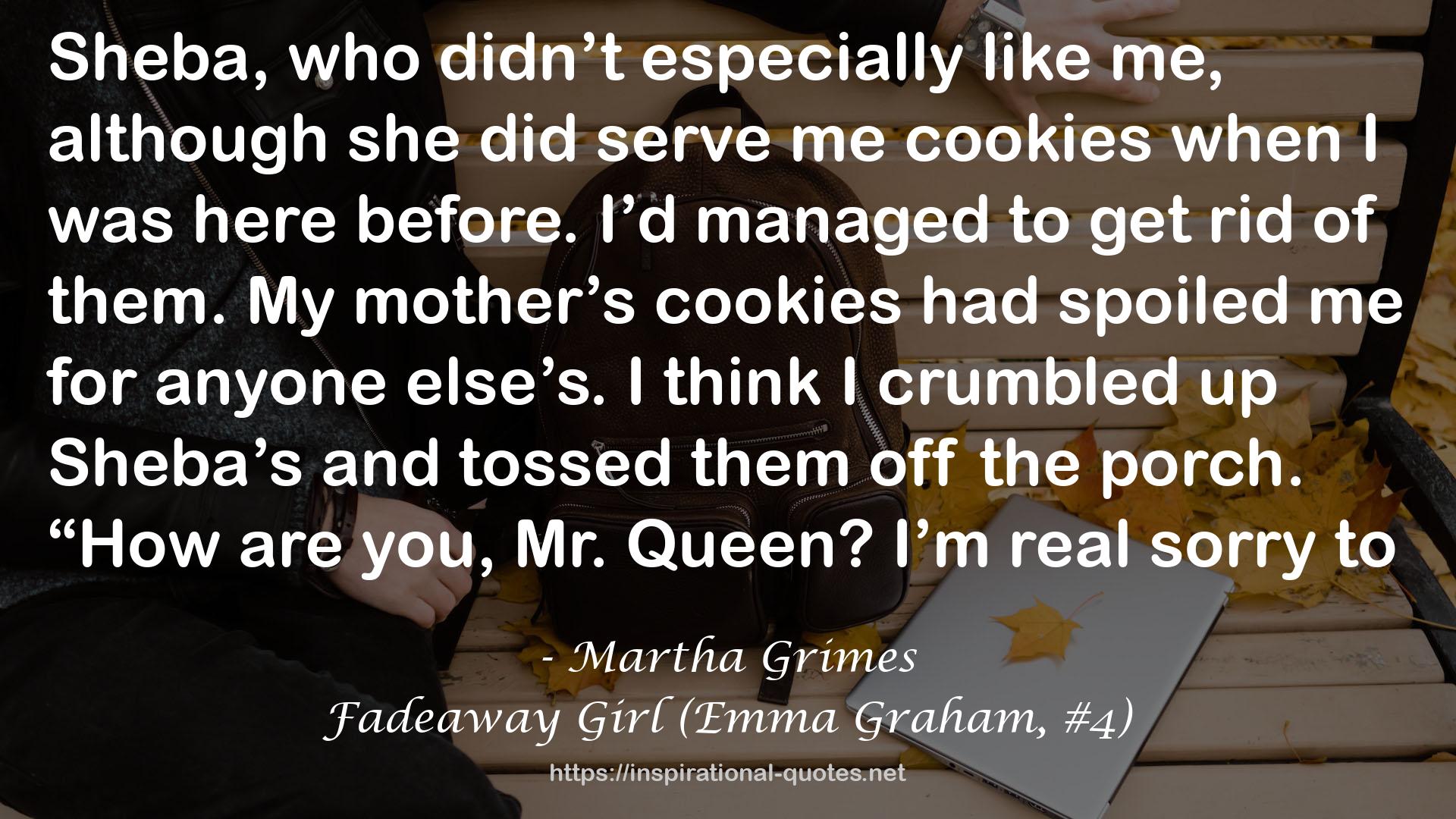 Fadeaway Girl (Emma Graham, #4) QUOTES