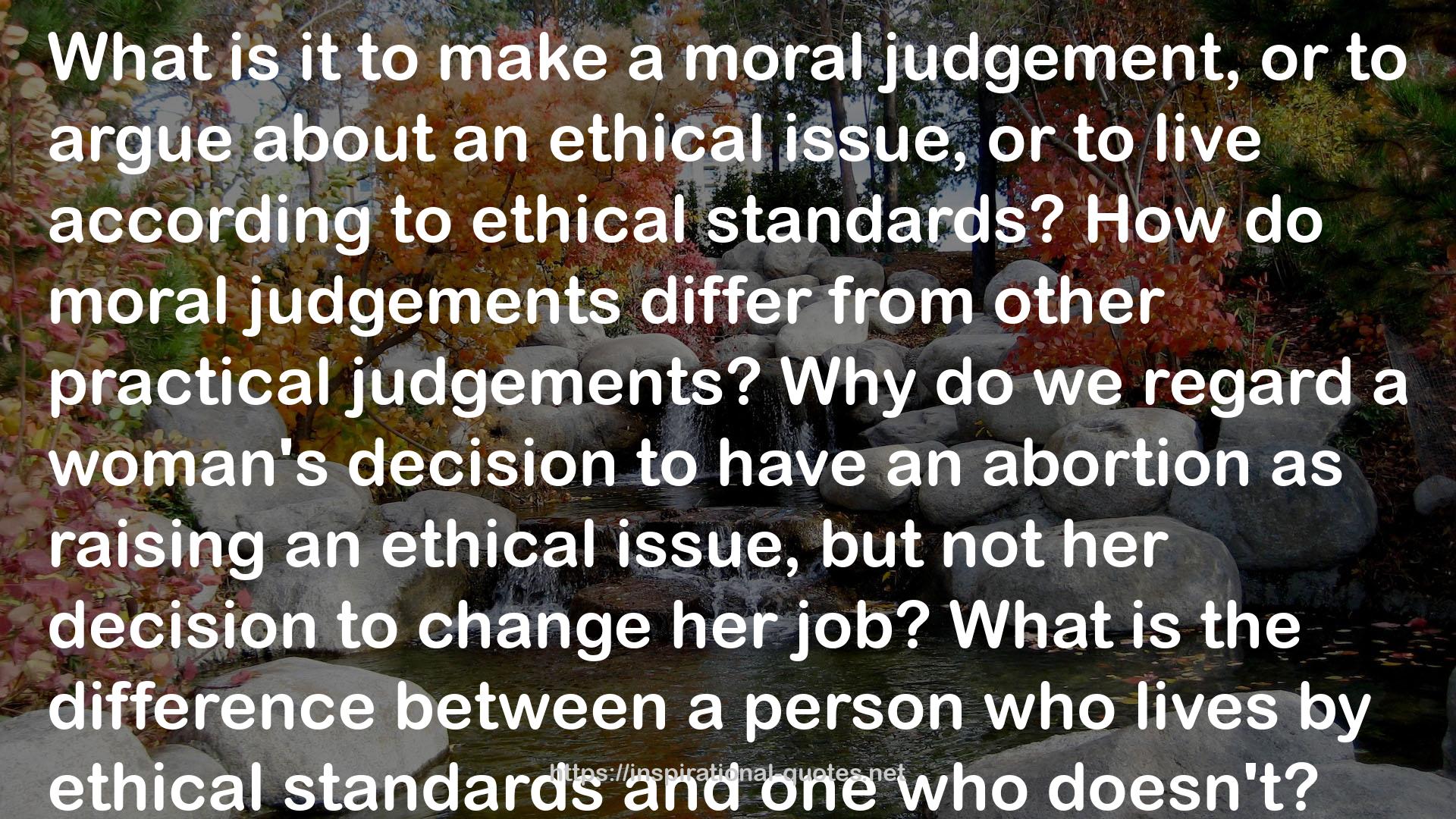 Practical Ethics QUOTES