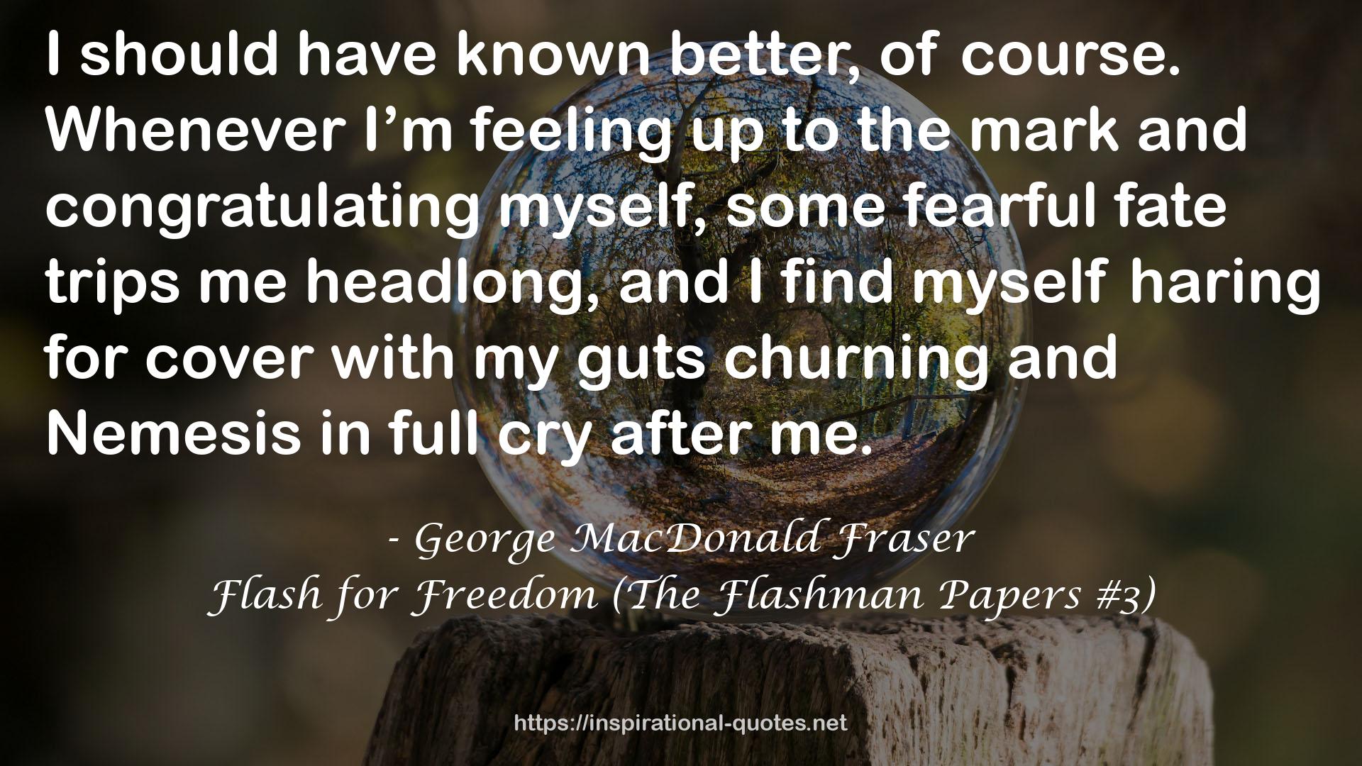Flash for Freedom (The Flashman Papers #3) QUOTES