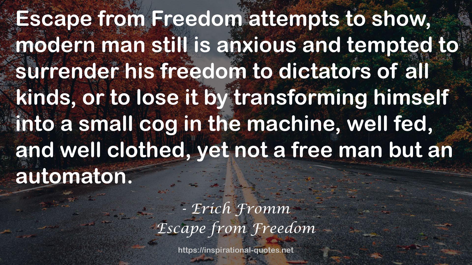 Erich Fromm QUOTES