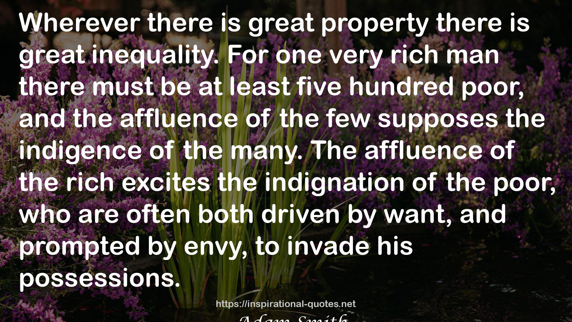 Adam Smith QUOTES