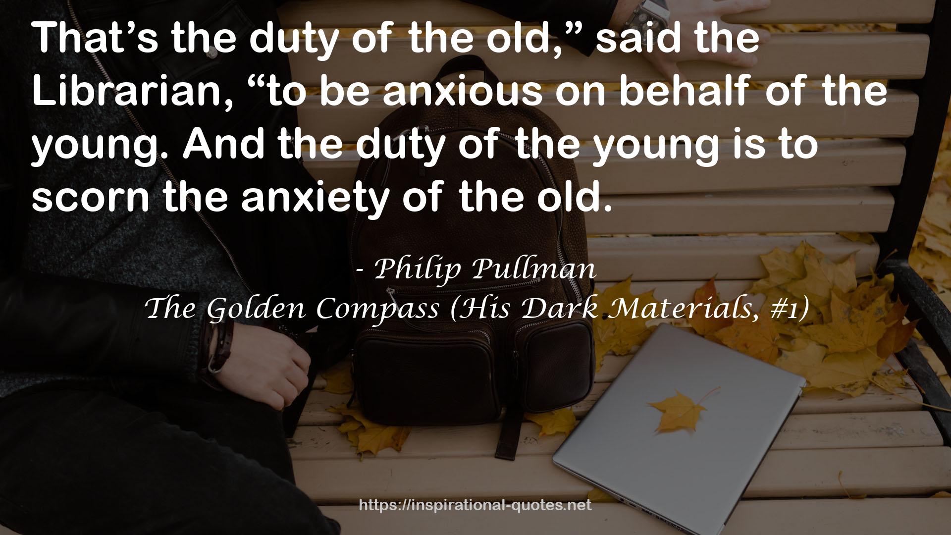 The Golden Compass (His Dark Materials, #1) QUOTES