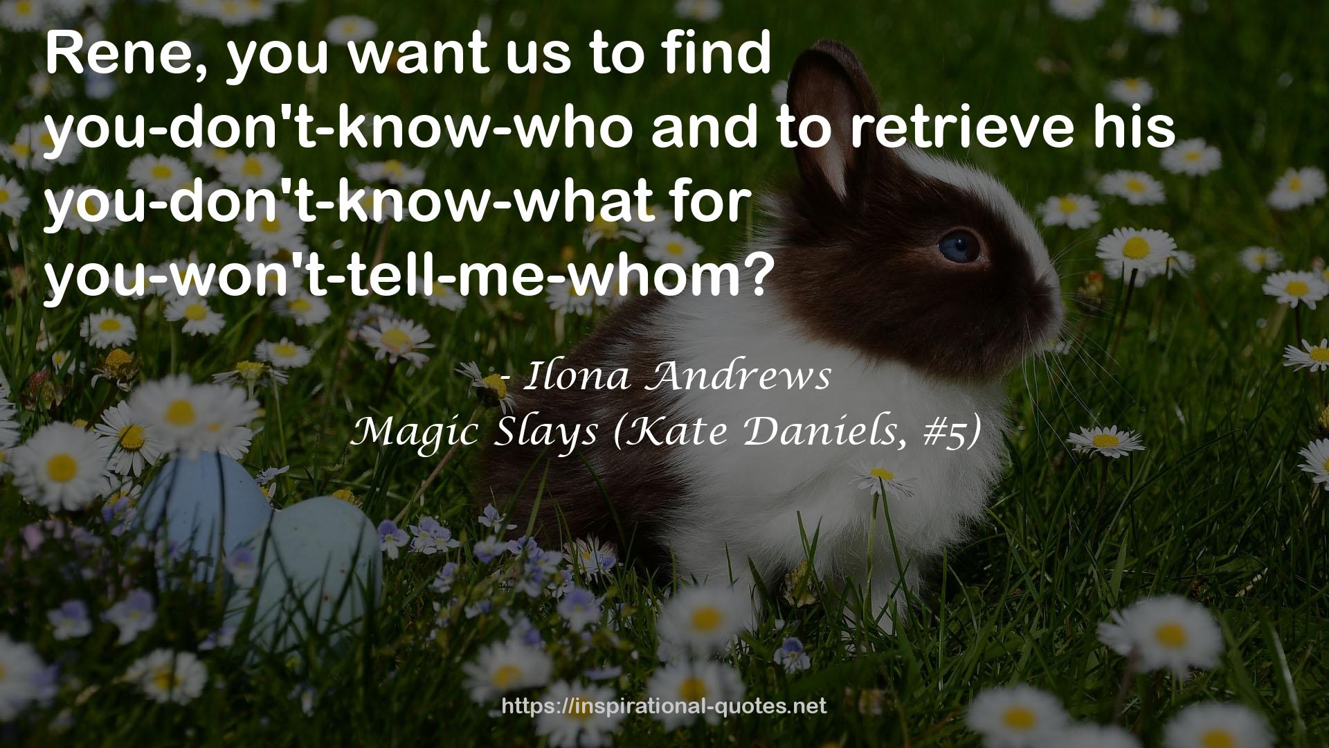 Ilona Andrews QUOTES