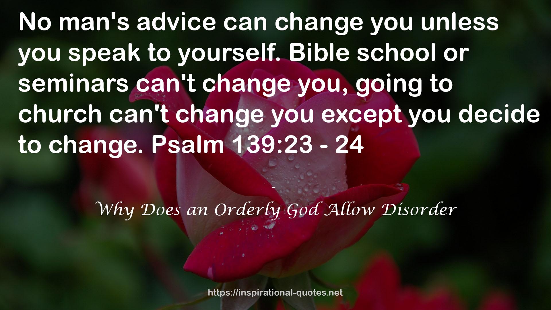 Bible school  QUOTES