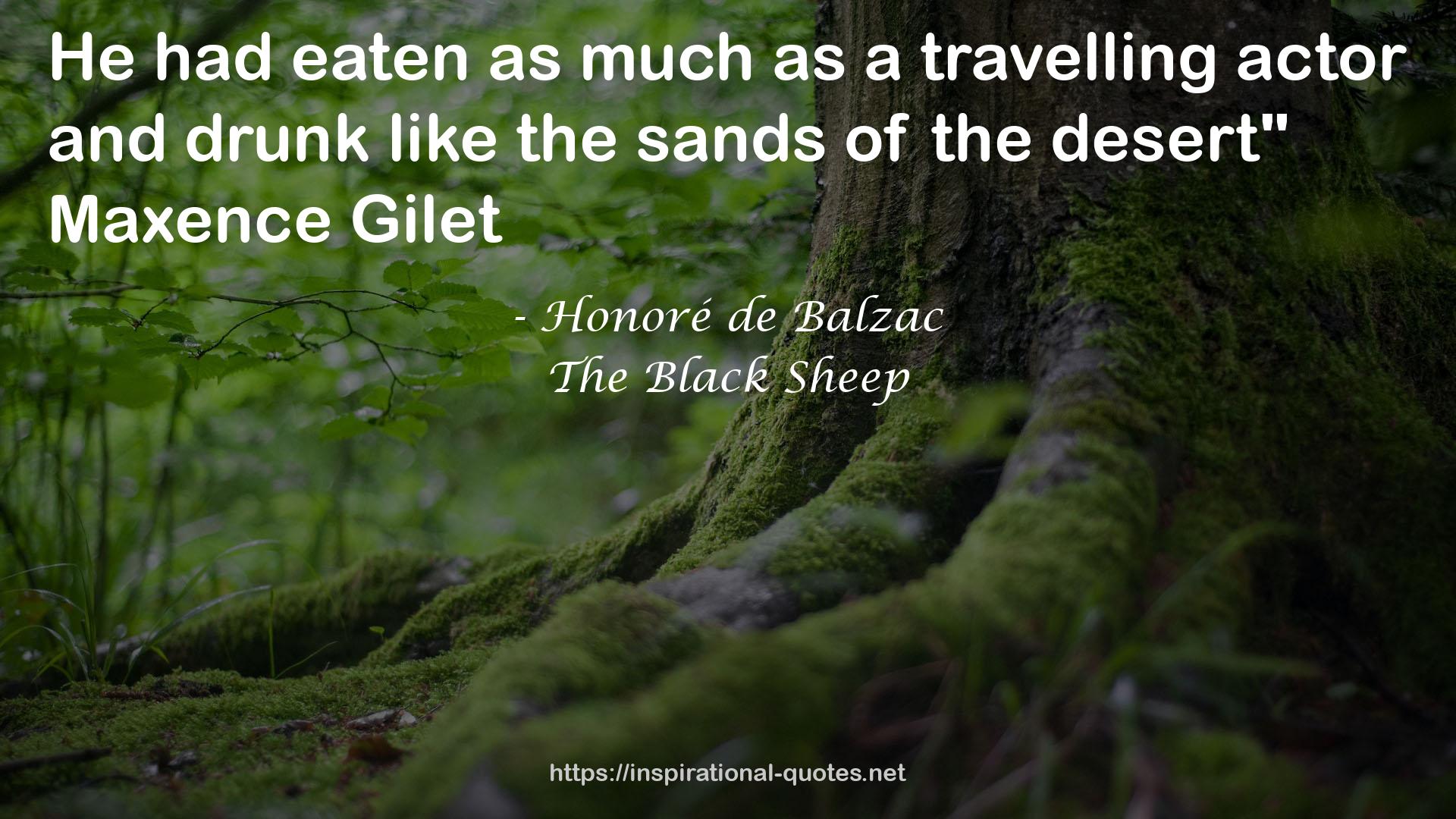 The Black Sheep QUOTES