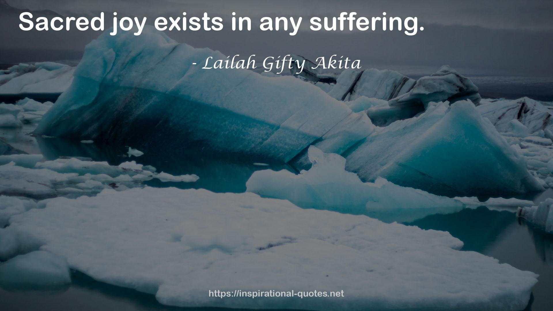 any suffering  QUOTES