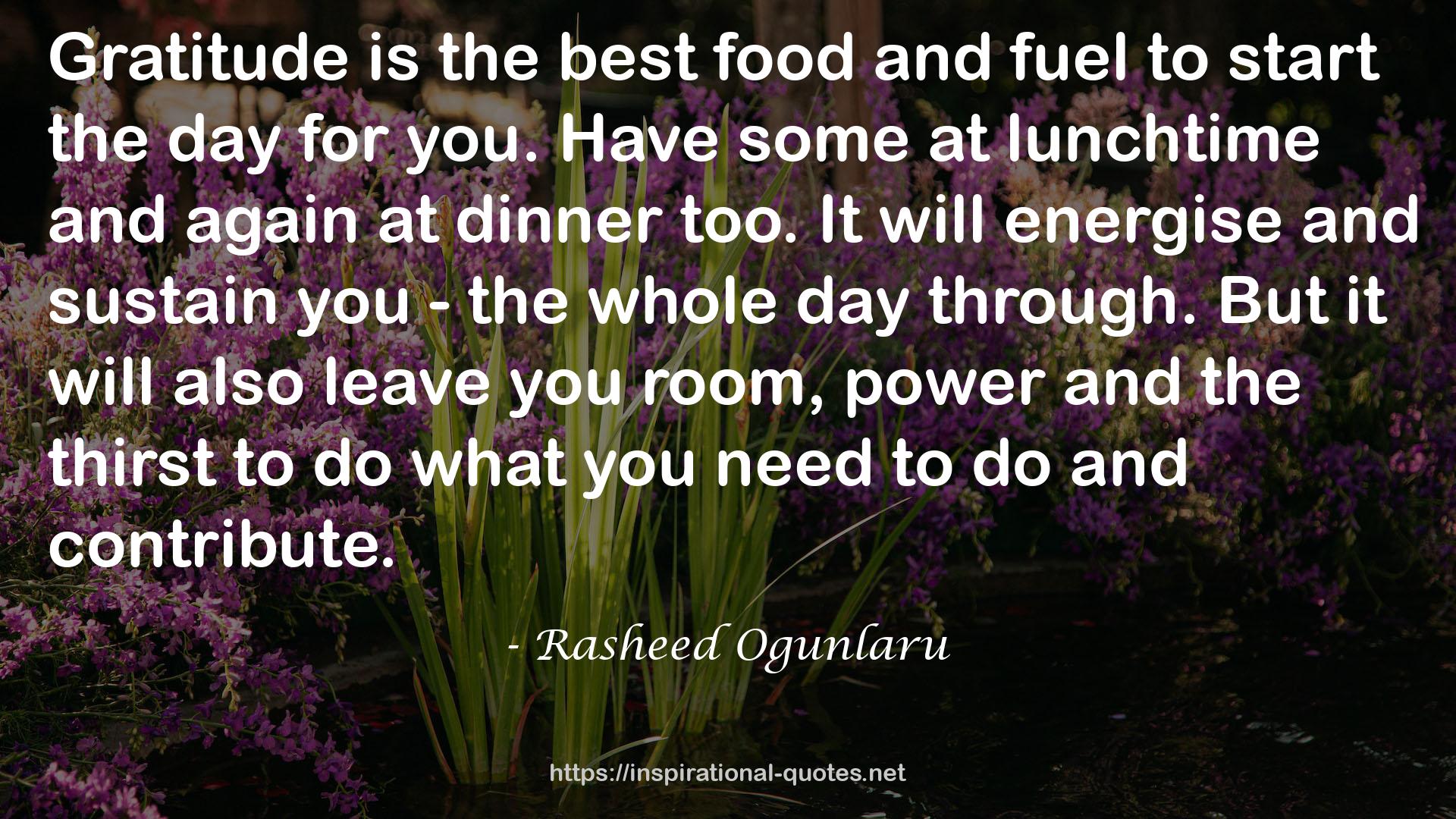 the best food  QUOTES