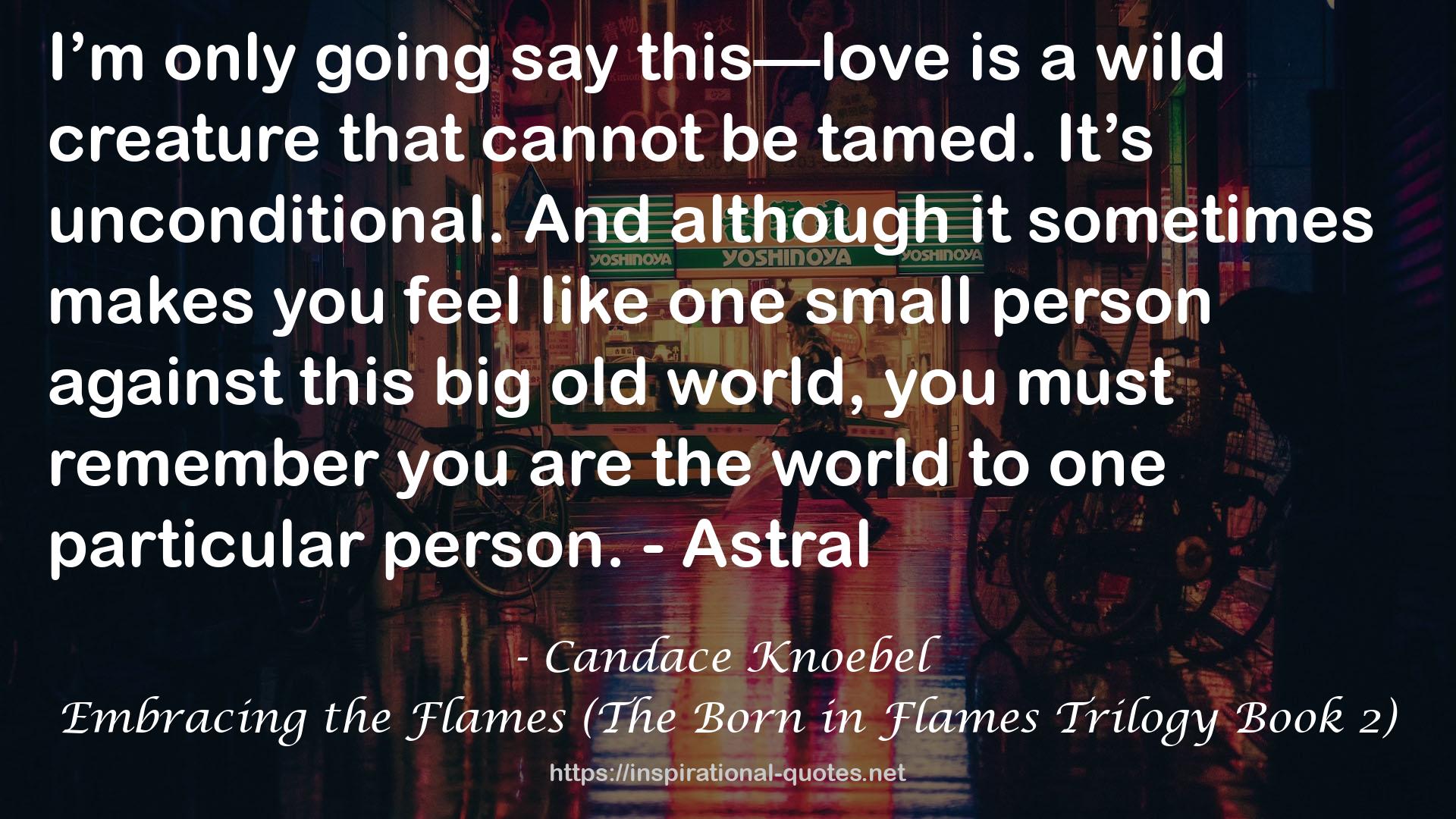 Embracing the Flames (The Born in Flames Trilogy Book 2) QUOTES