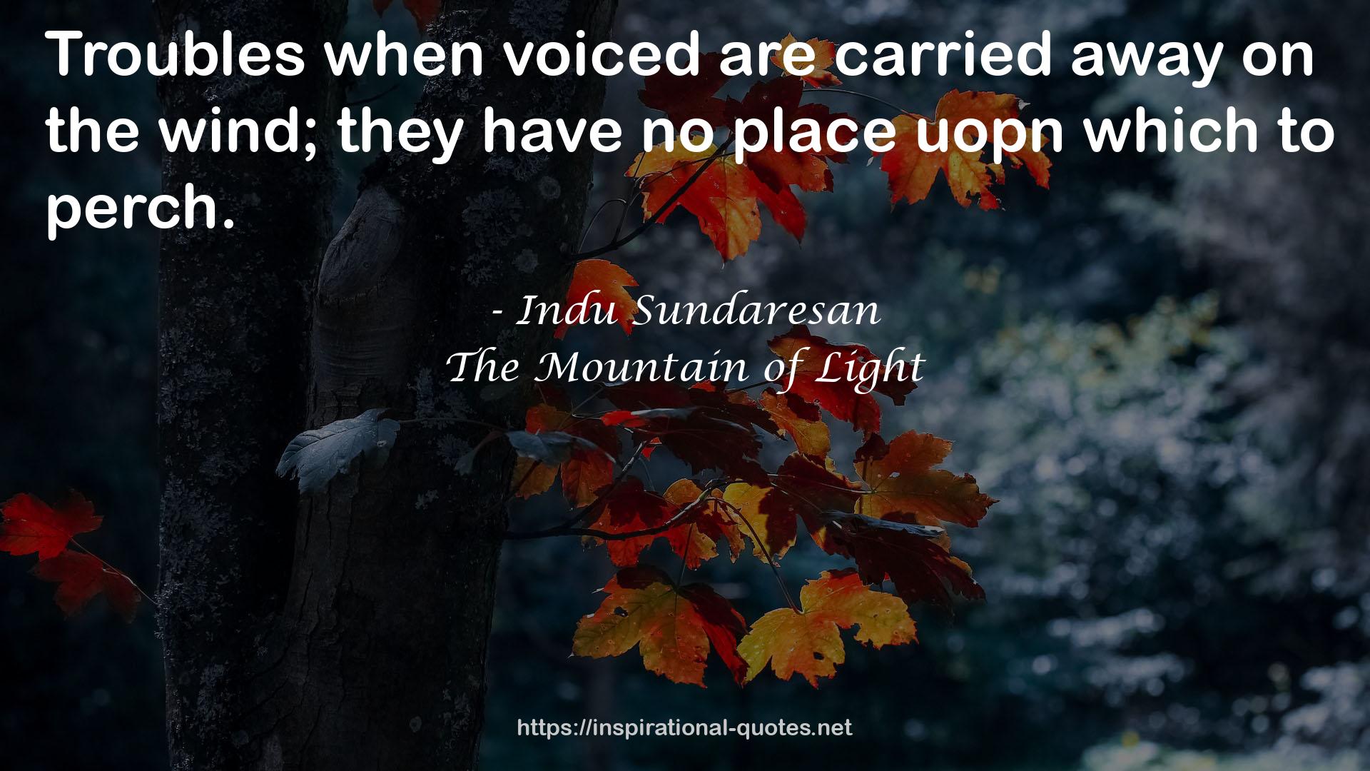 The Mountain of Light QUOTES