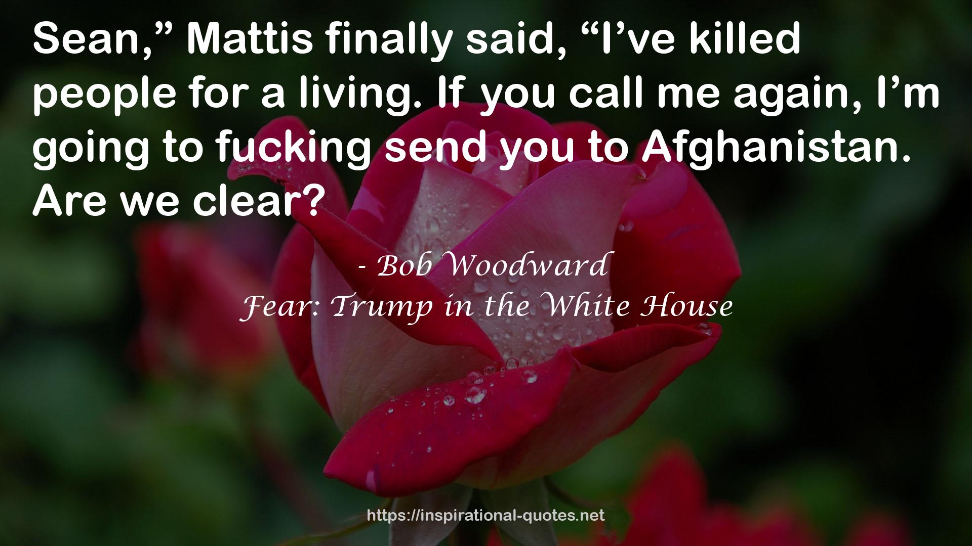 Bob Woodward QUOTES