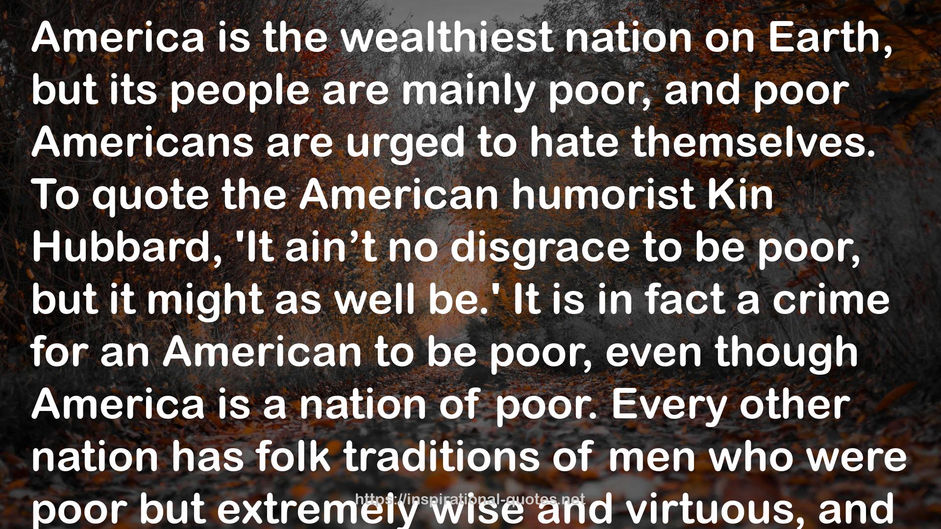 an American  QUOTES