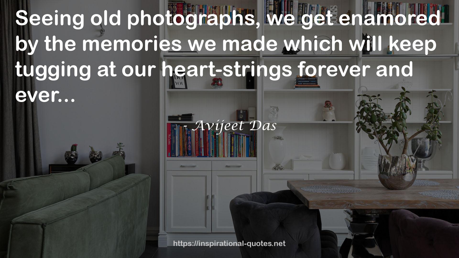 our heart-strings  QUOTES