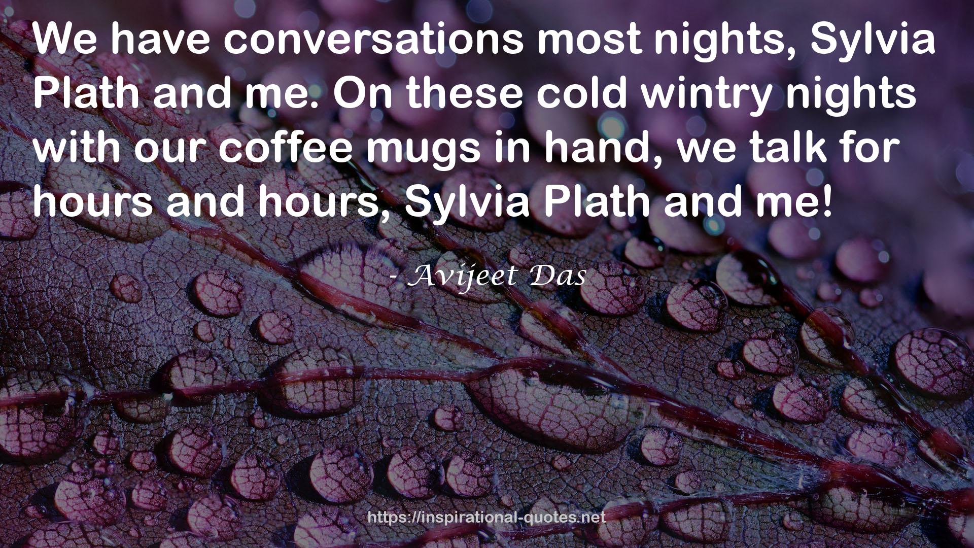 these cold wintry nights  QUOTES