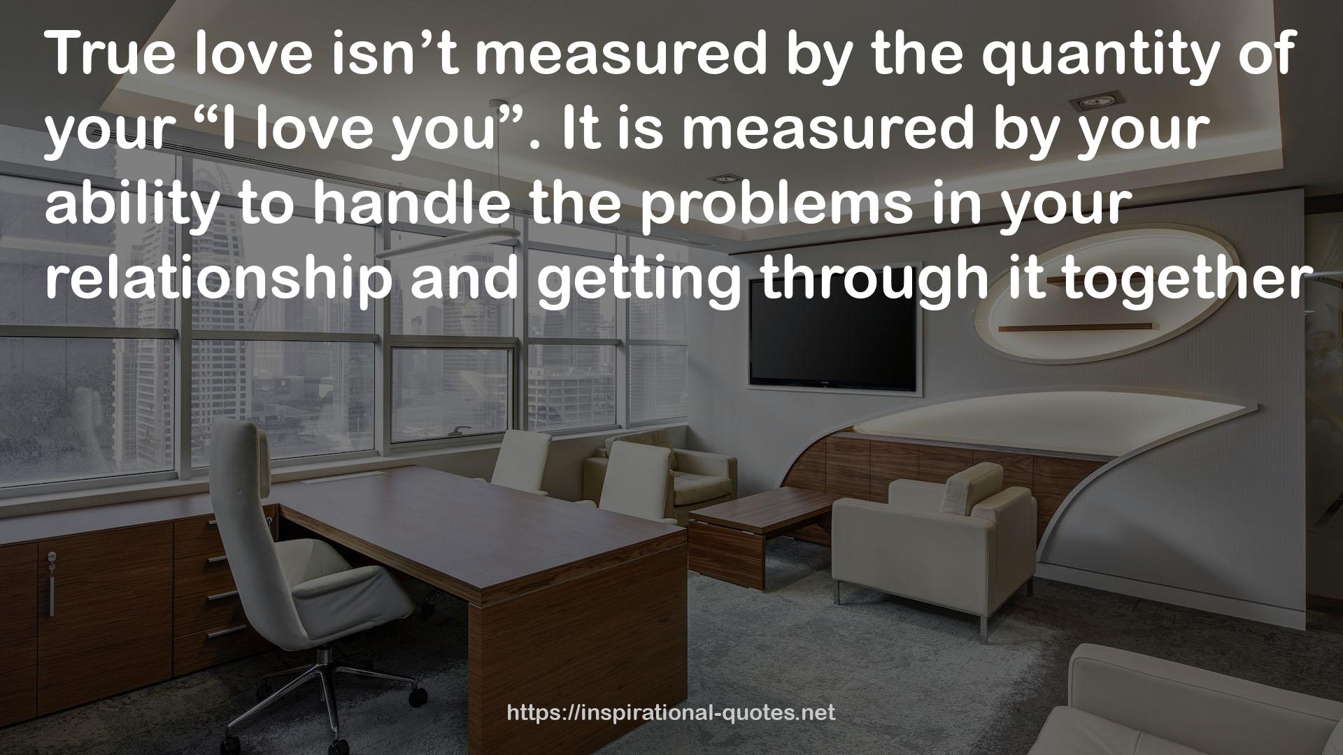 measured  QUOTES