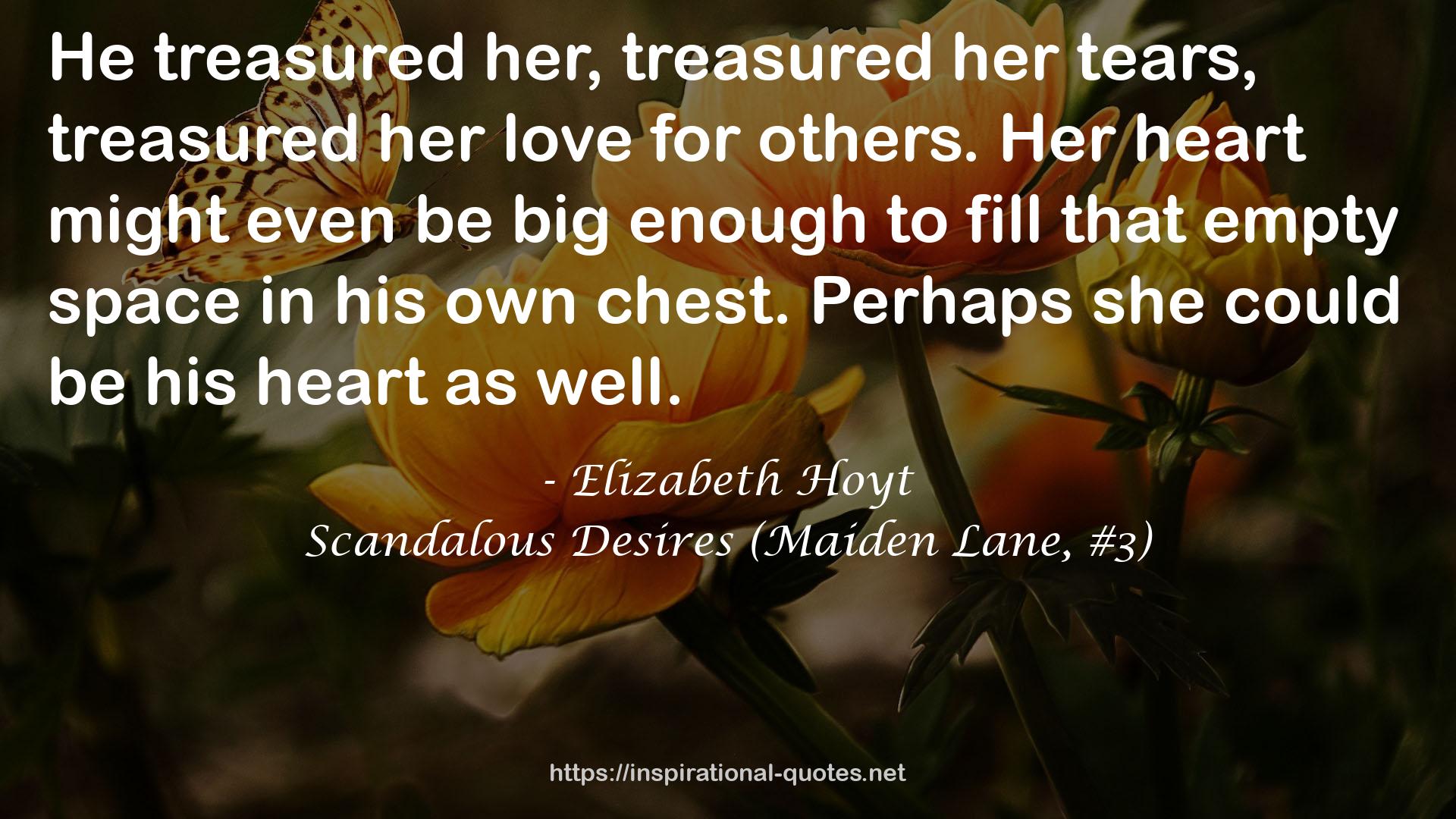 Scandalous Desires (Maiden Lane, #3) QUOTES