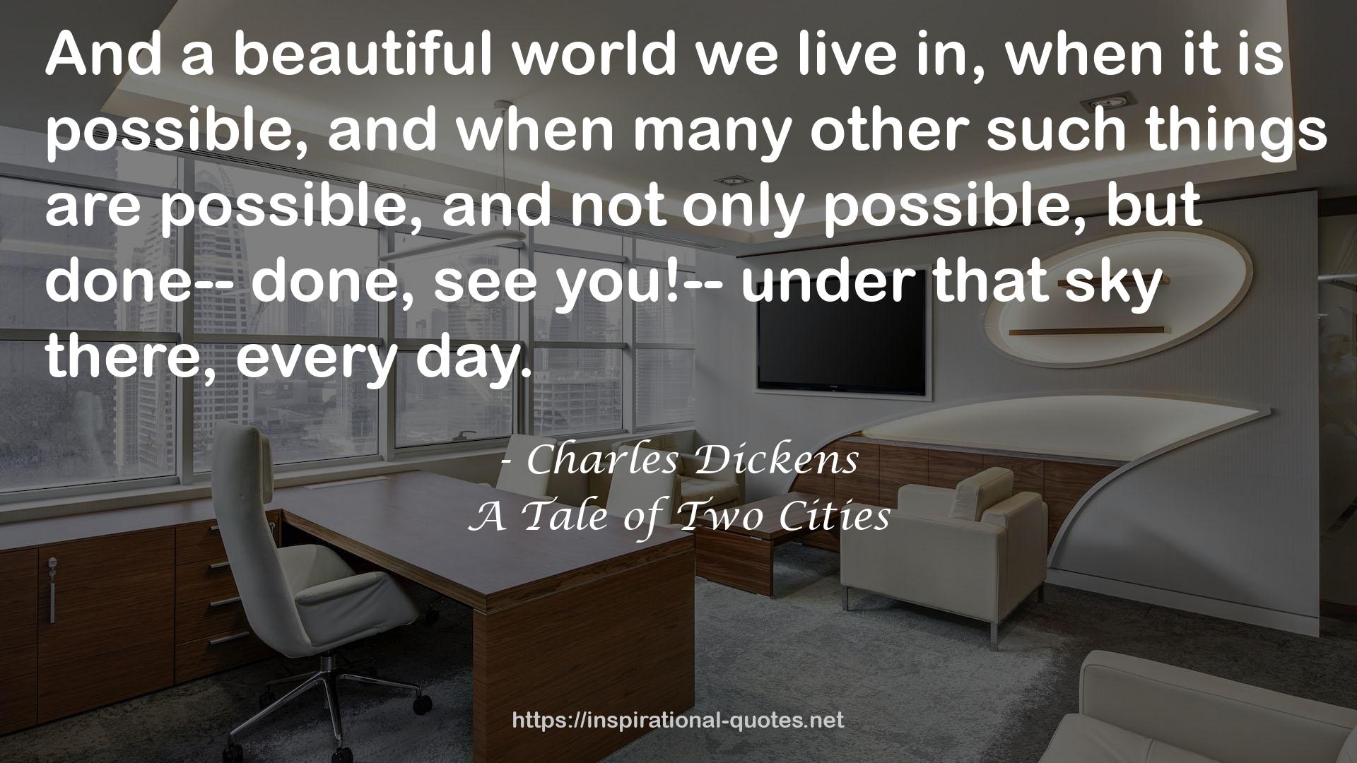 a beautiful world  QUOTES