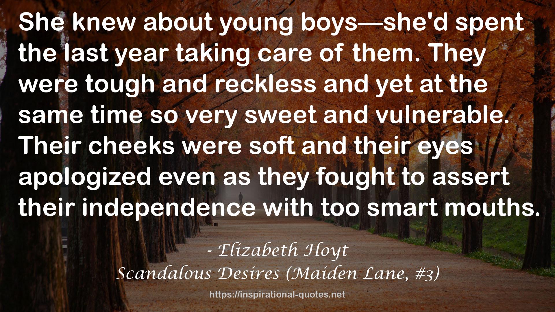 Elizabeth Hoyt QUOTES