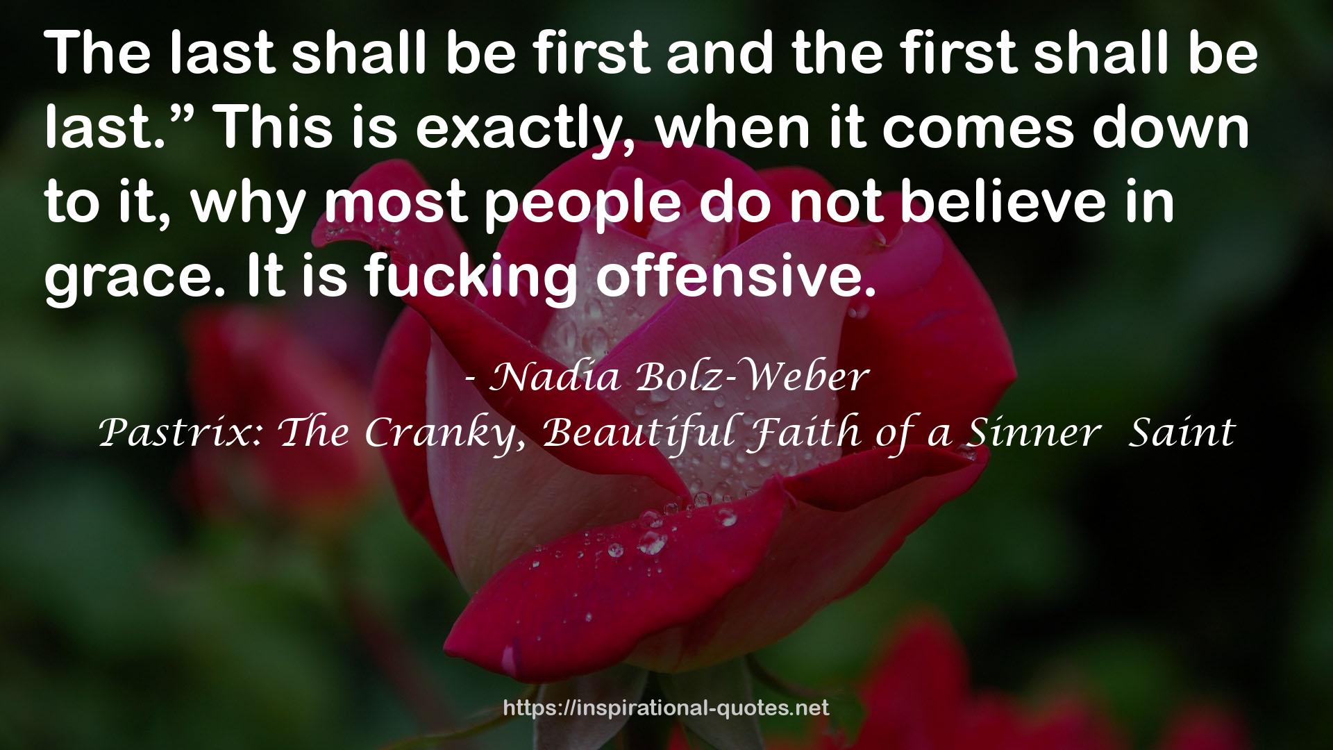 Nadia Bolz-Weber QUOTES