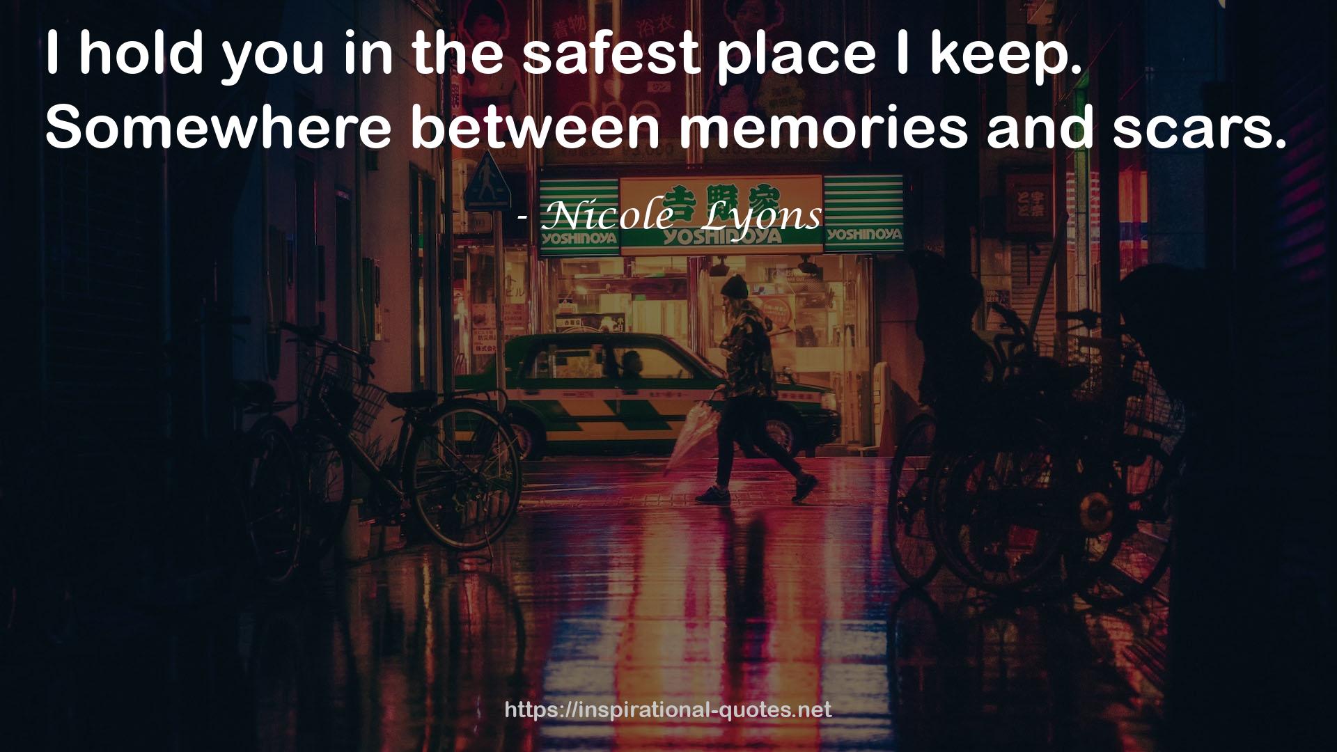 the safest place  QUOTES