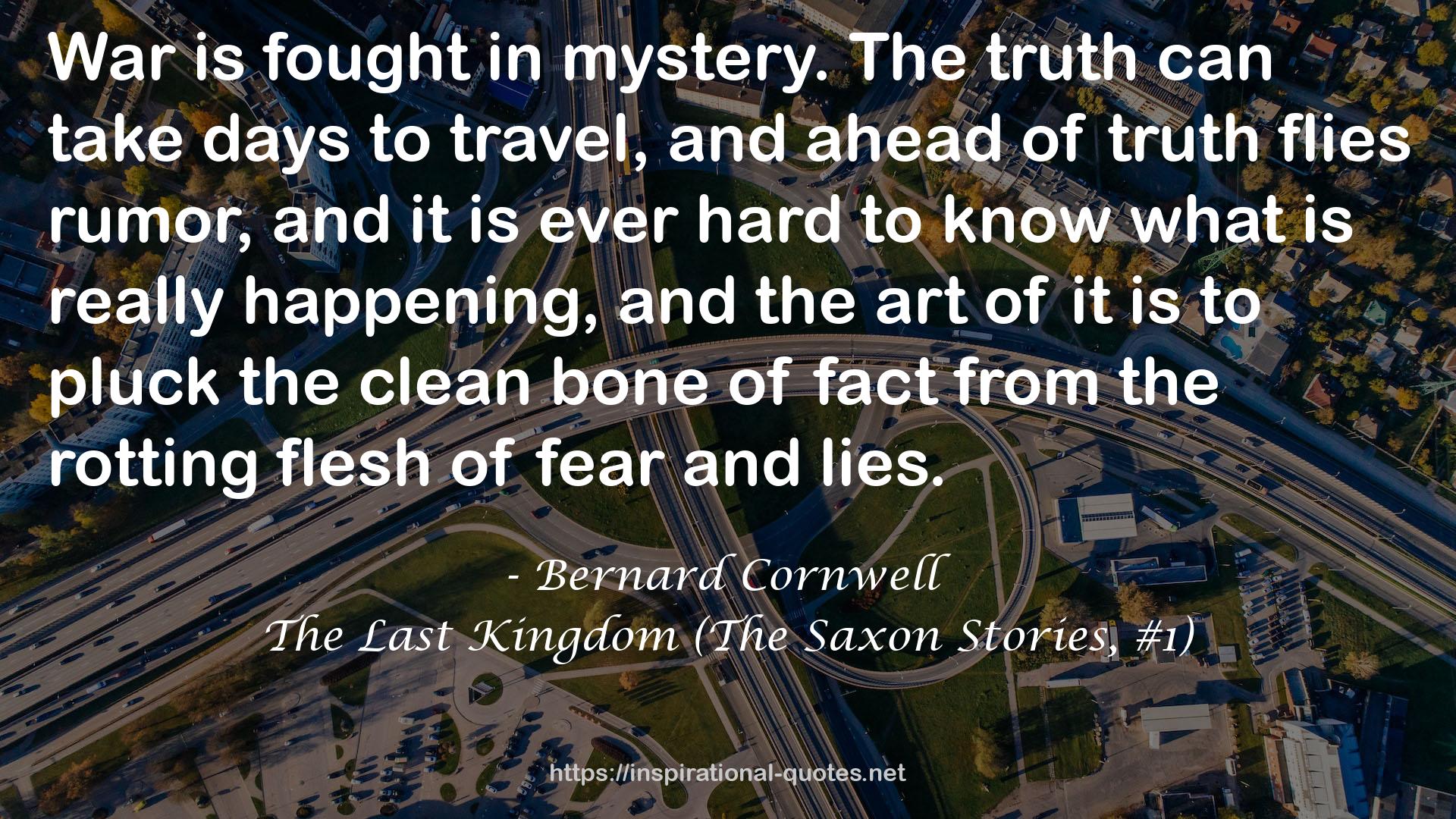 The Last Kingdom (The Saxon Stories, #1) QUOTES