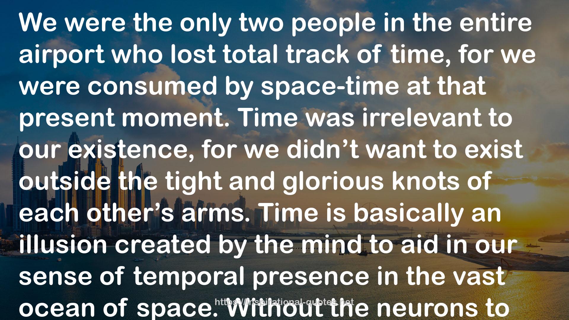 space-time  QUOTES