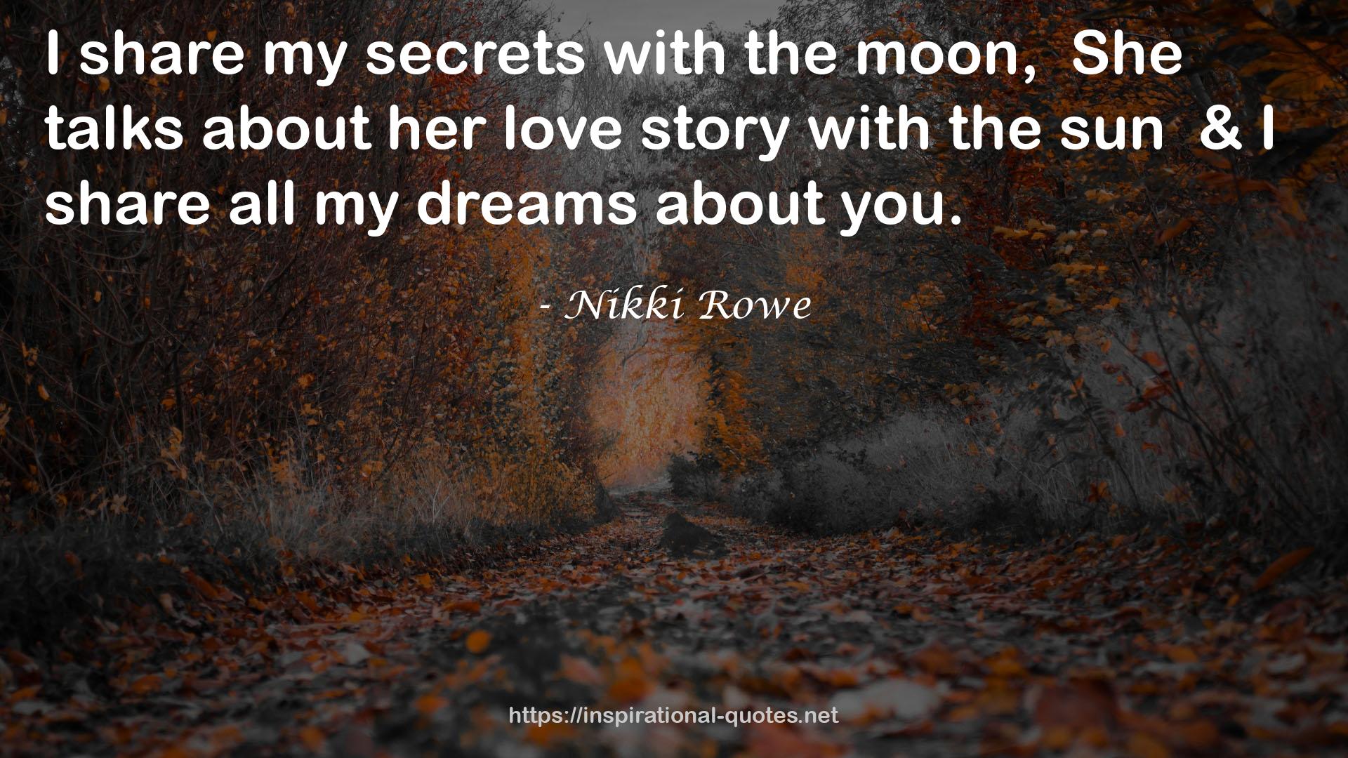 her love story  QUOTES