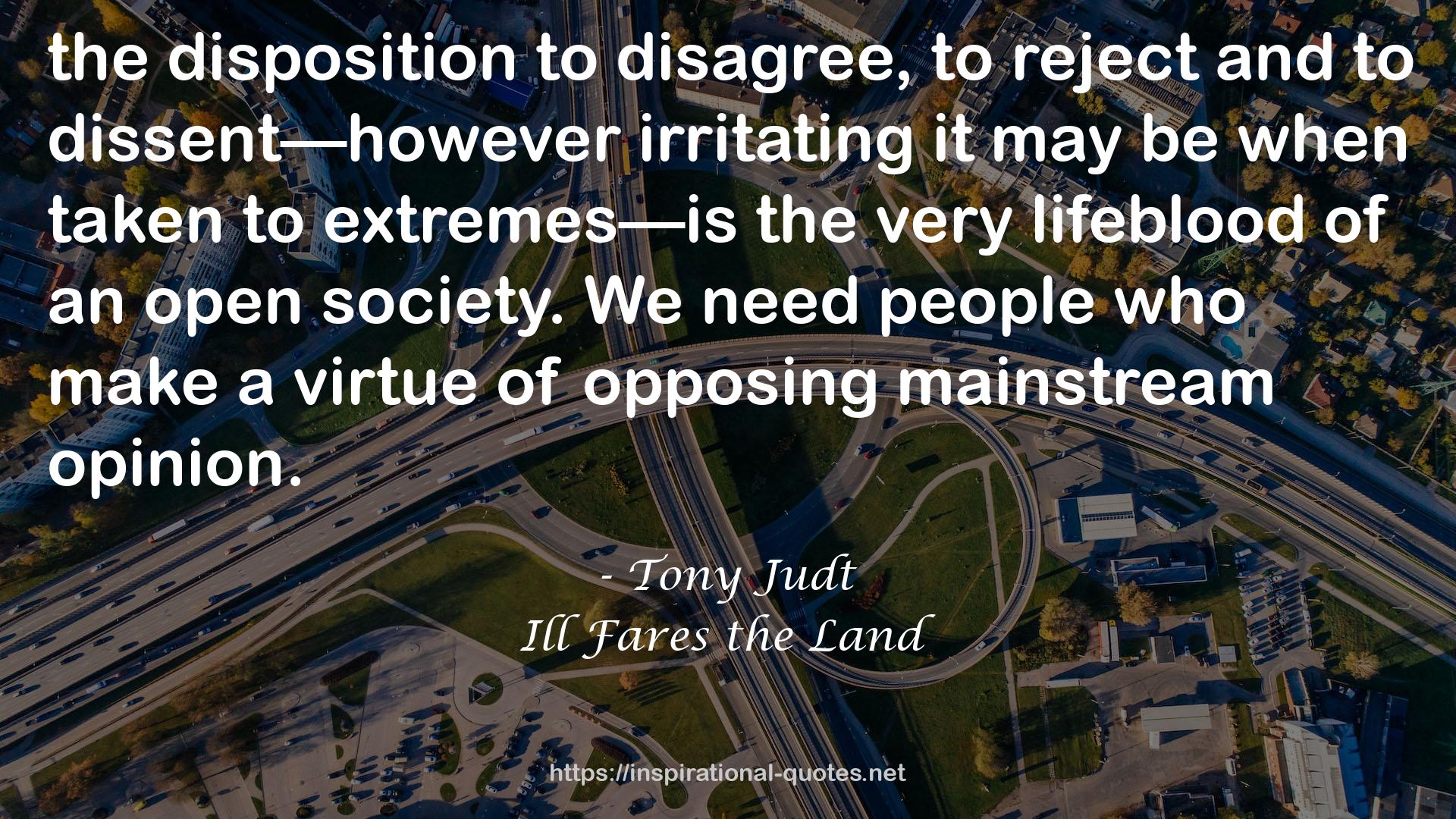 Tony Judt QUOTES