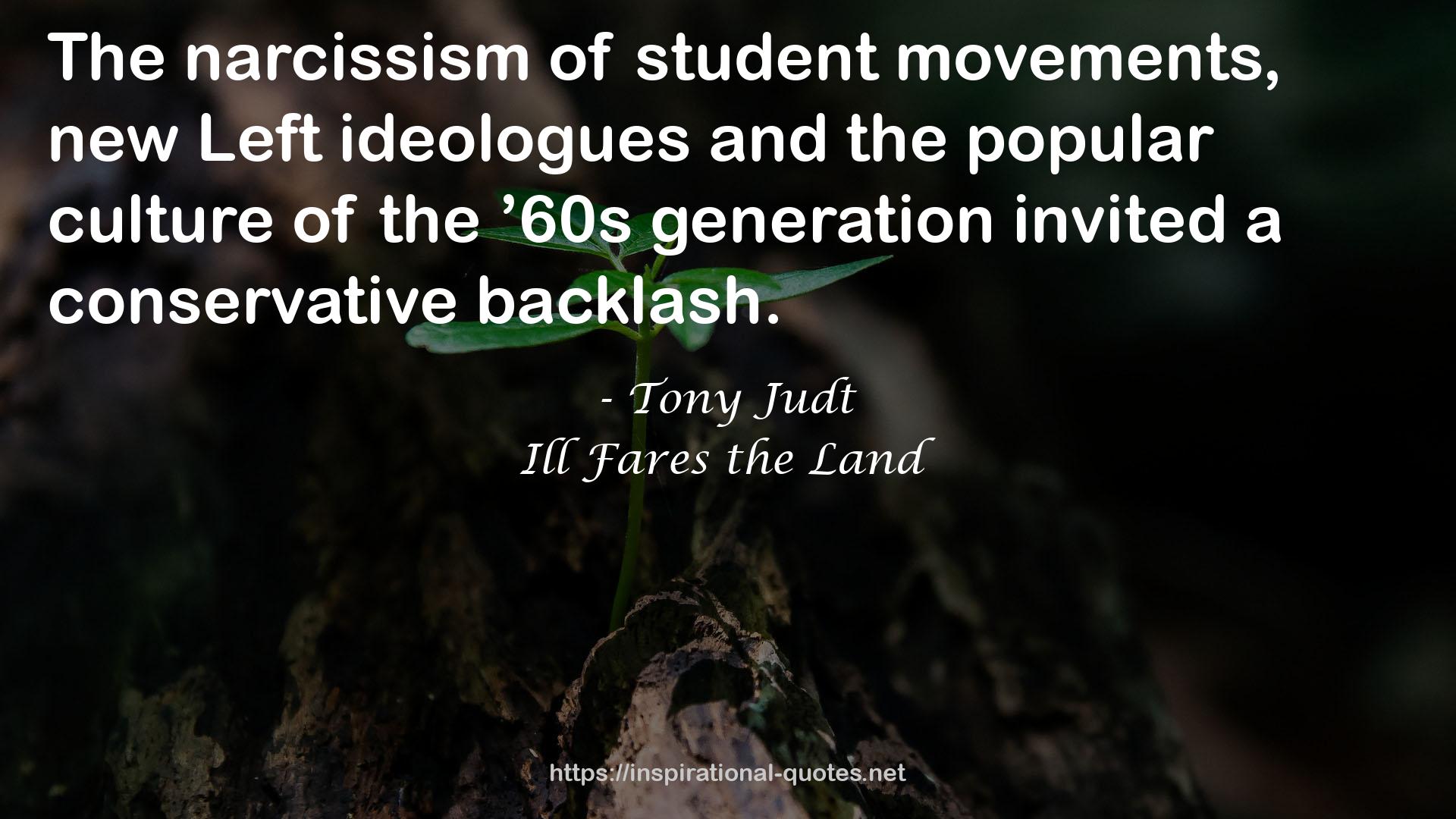 Tony Judt QUOTES