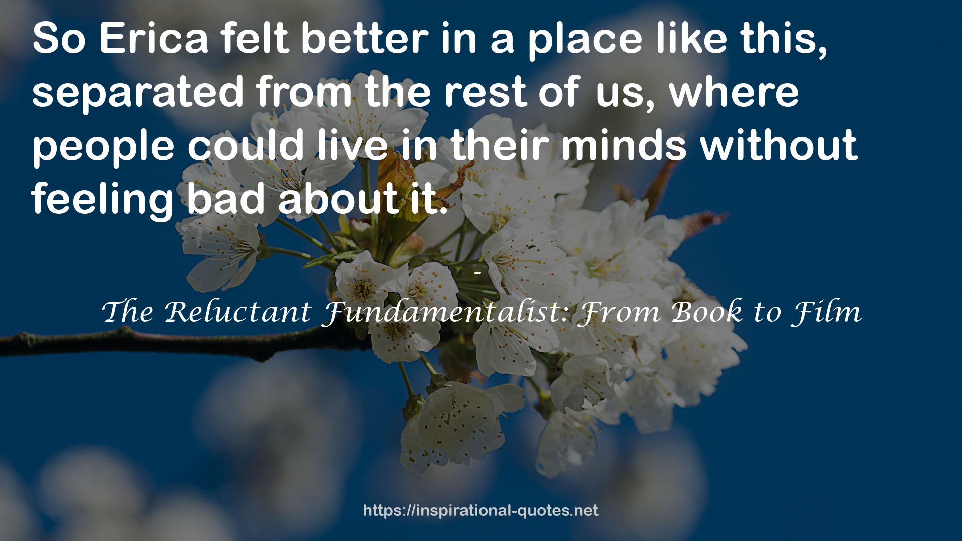 The Reluctant Fundamentalist: From Book to Film QUOTES