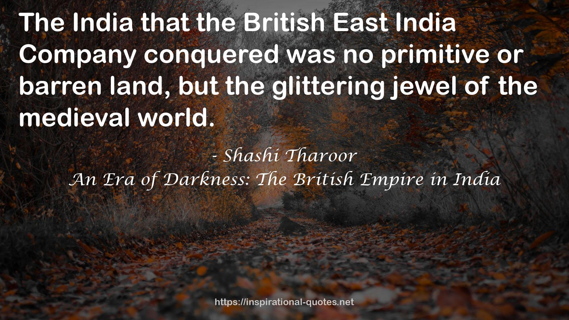 Shashi Tharoor QUOTES