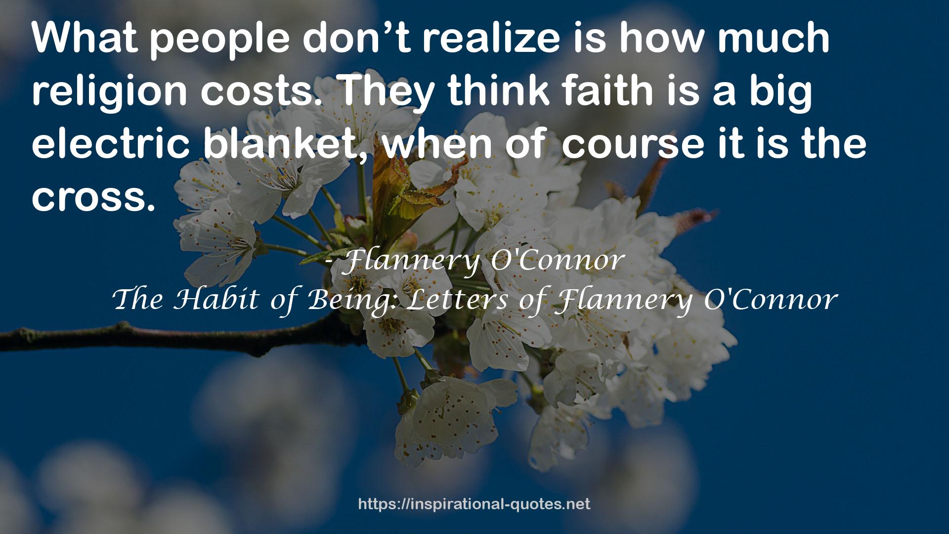 Flannery O'Connor QUOTES