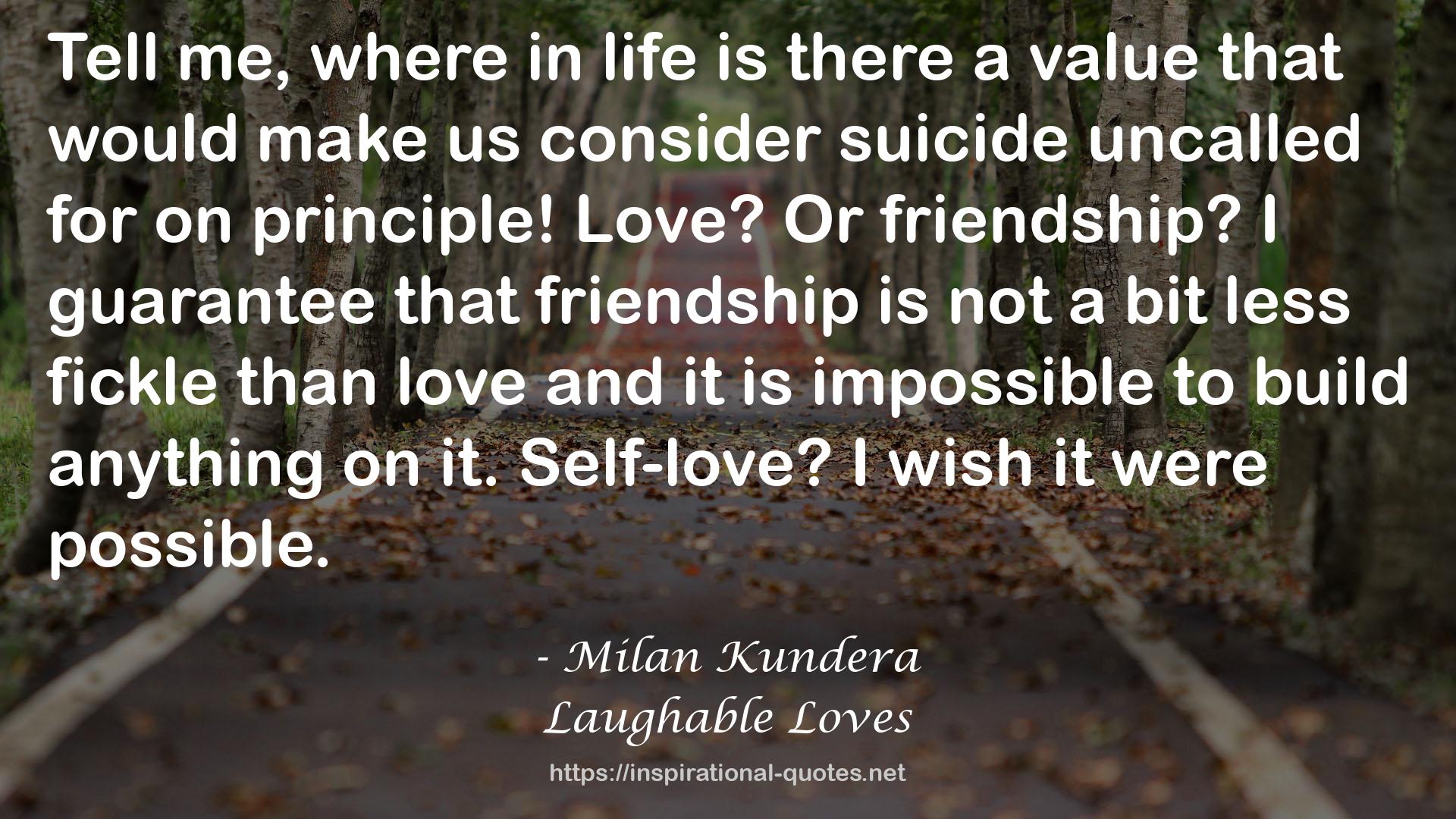 Milan Kundera QUOTES