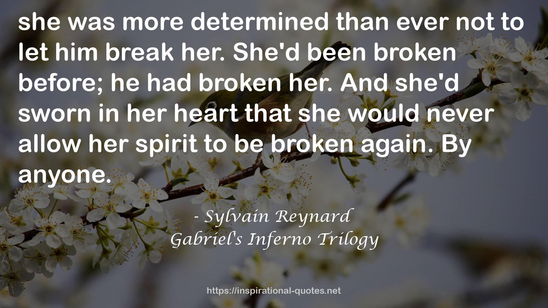 Gabriel's Inferno Trilogy QUOTES