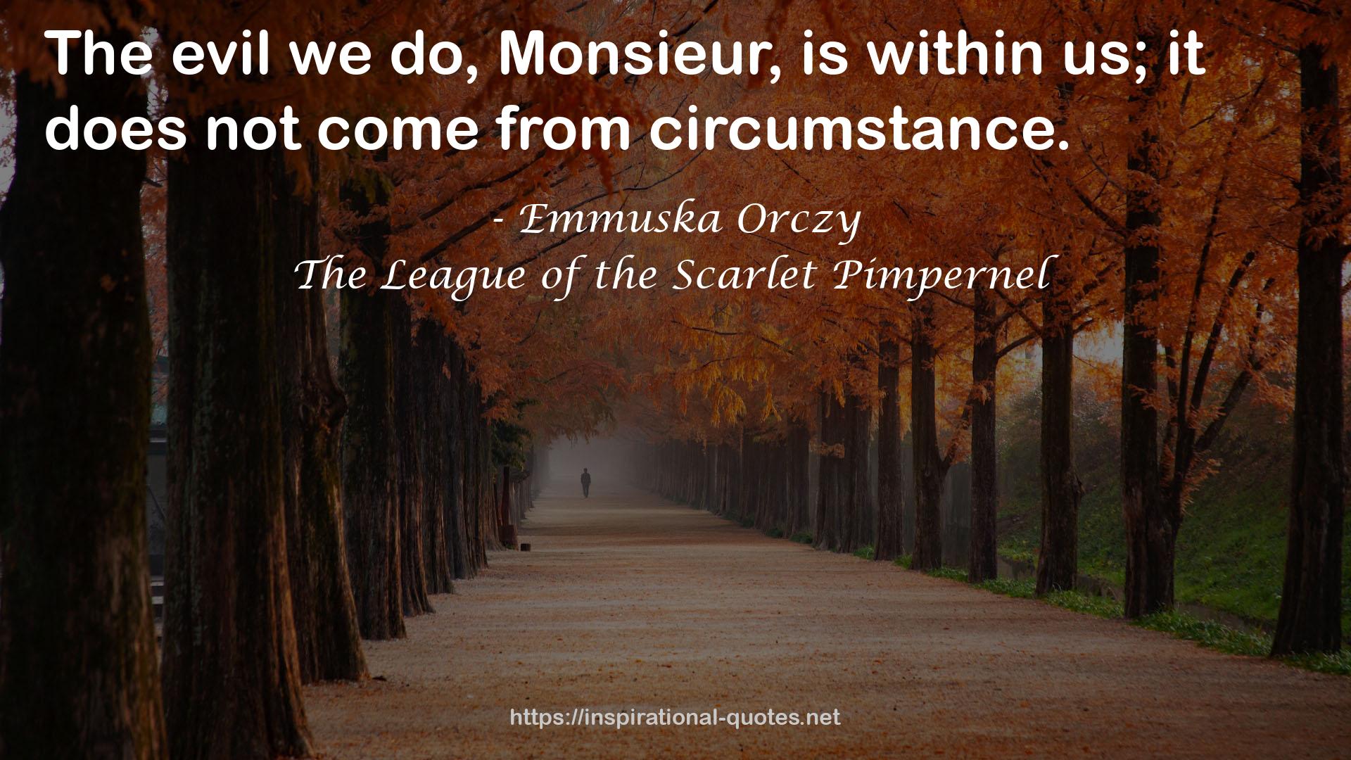 The League of the Scarlet Pimpernel QUOTES