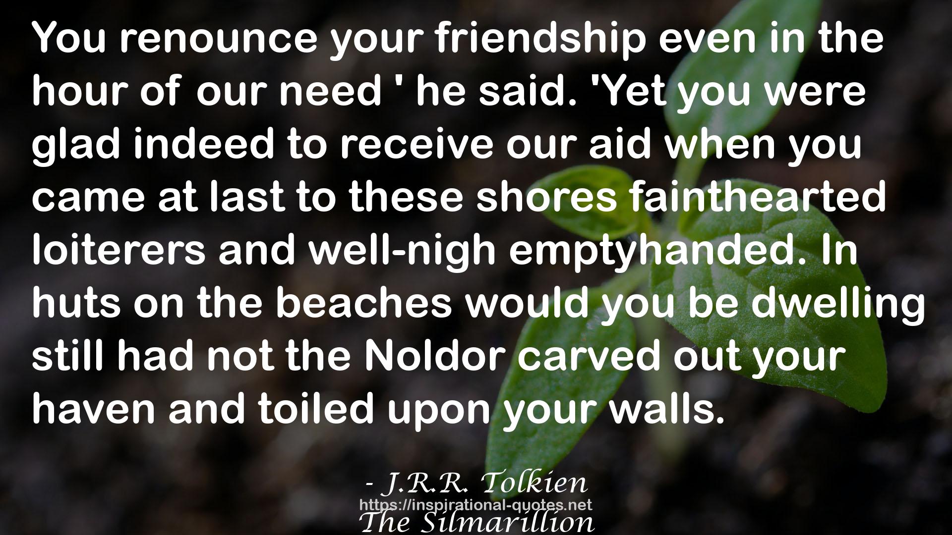 Noldor  QUOTES