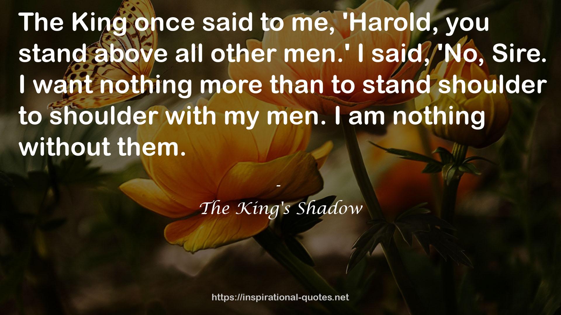 The King's Shadow QUOTES