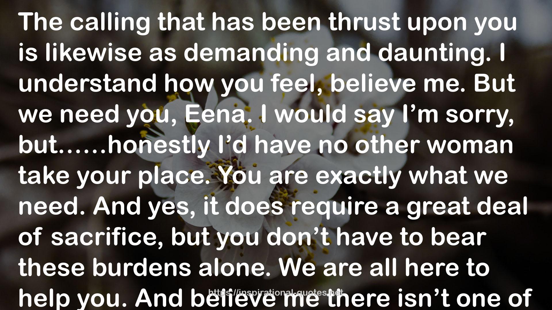 Eena  QUOTES