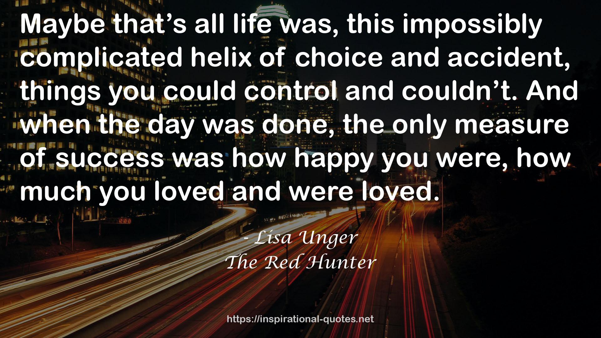 The Red Hunter QUOTES