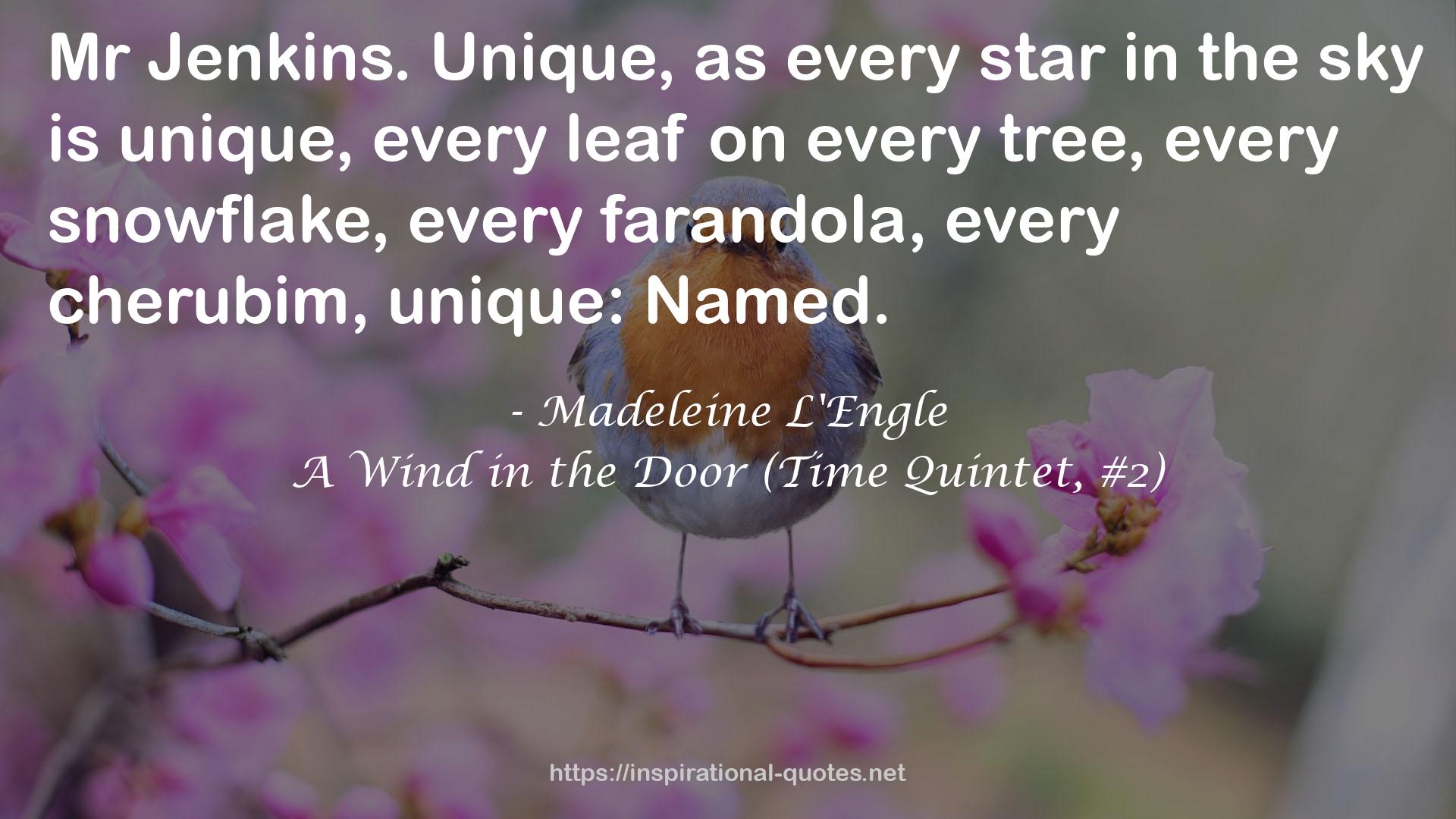 A Wind in the Door (Time Quintet, #2) QUOTES
